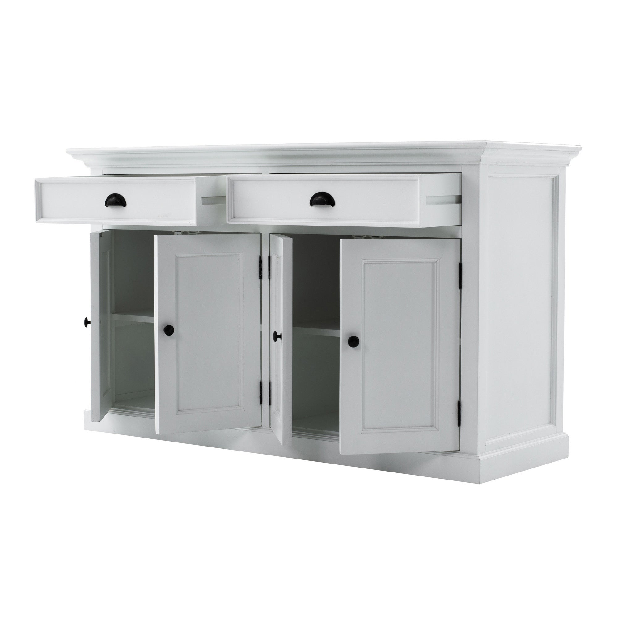 Buffet Hutch Unit with 2 Adjustable Shelves - BOTTOM