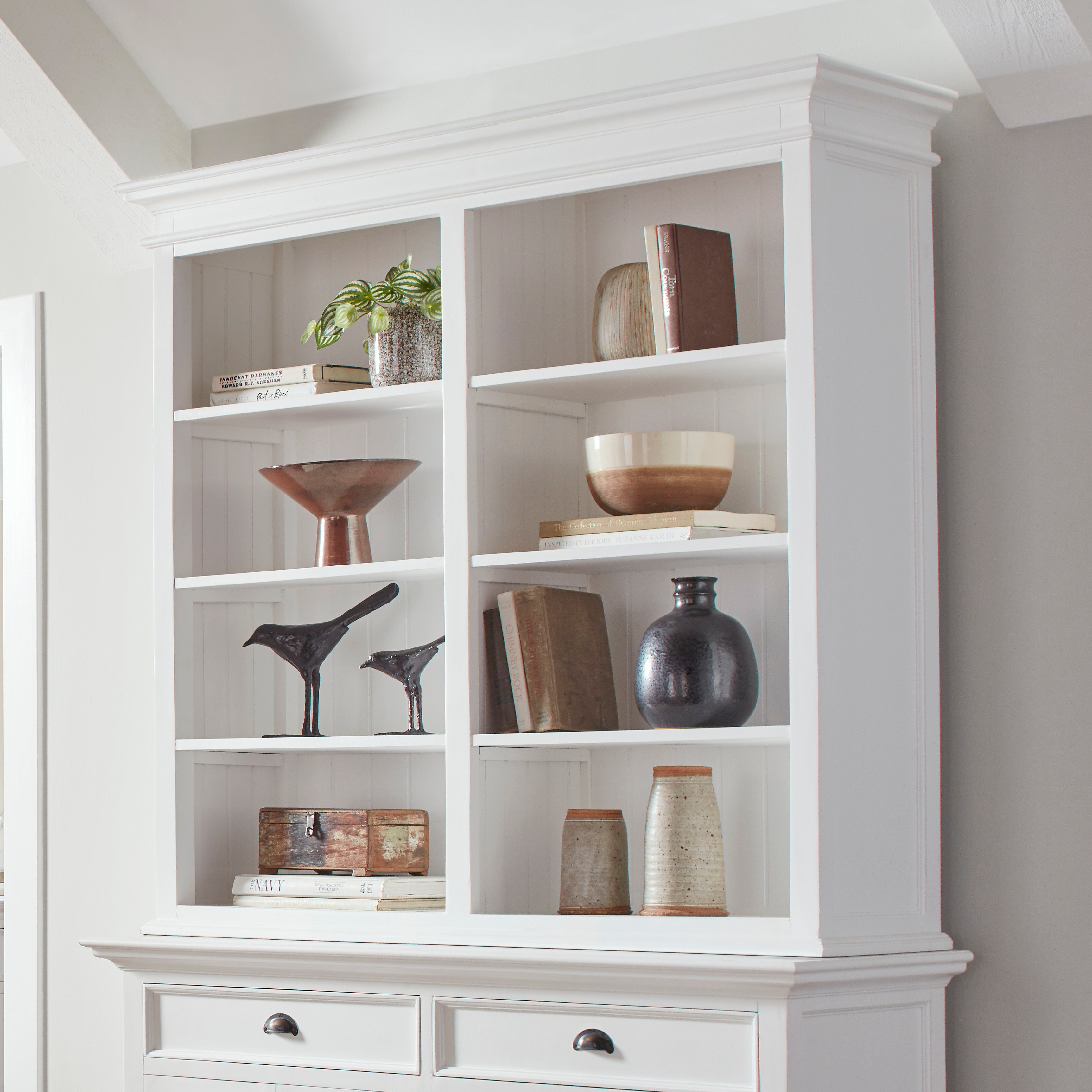 Buffet Hutch Unit with 8 Shelves - TOP
