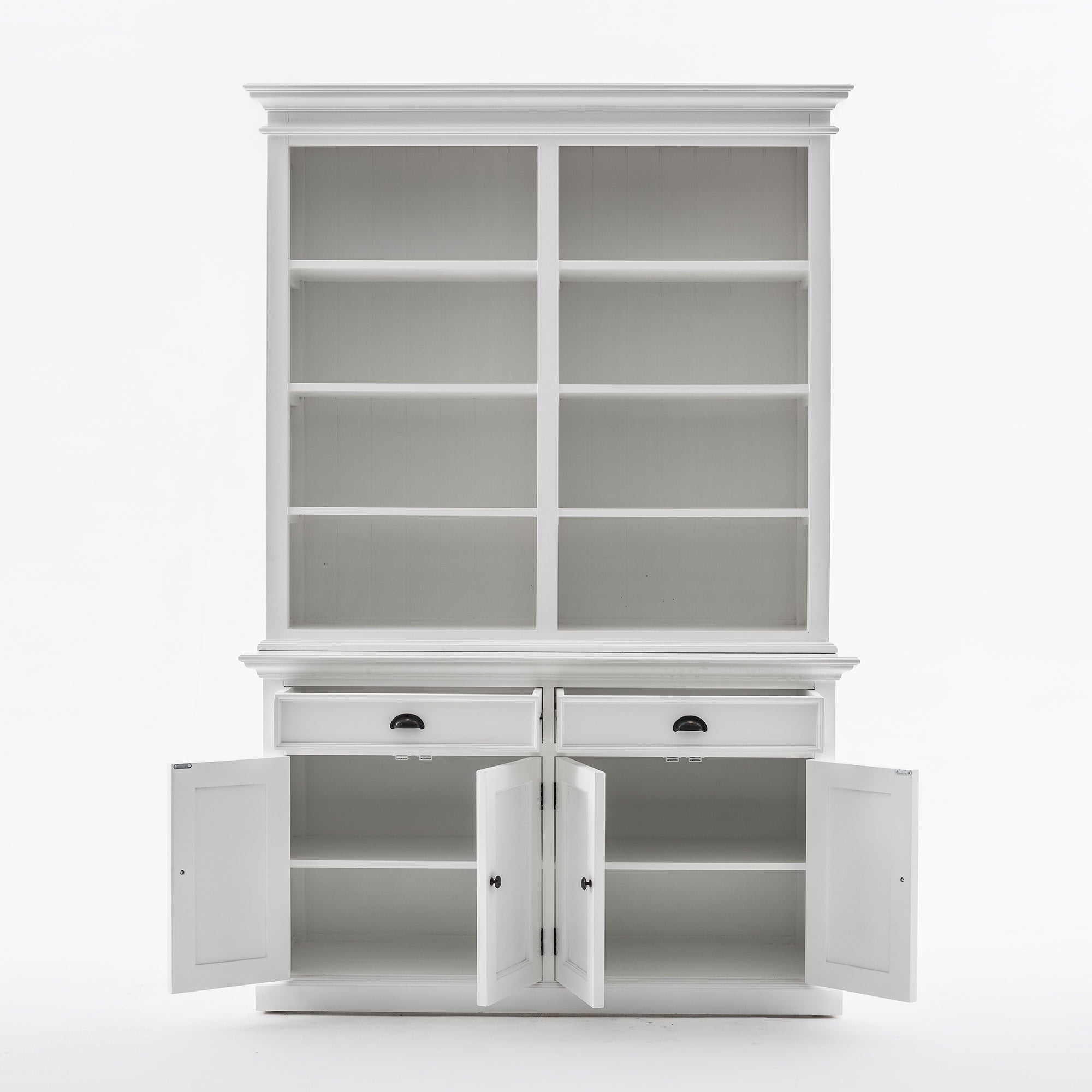 Buffet Hutch Unit with 8 Shelves