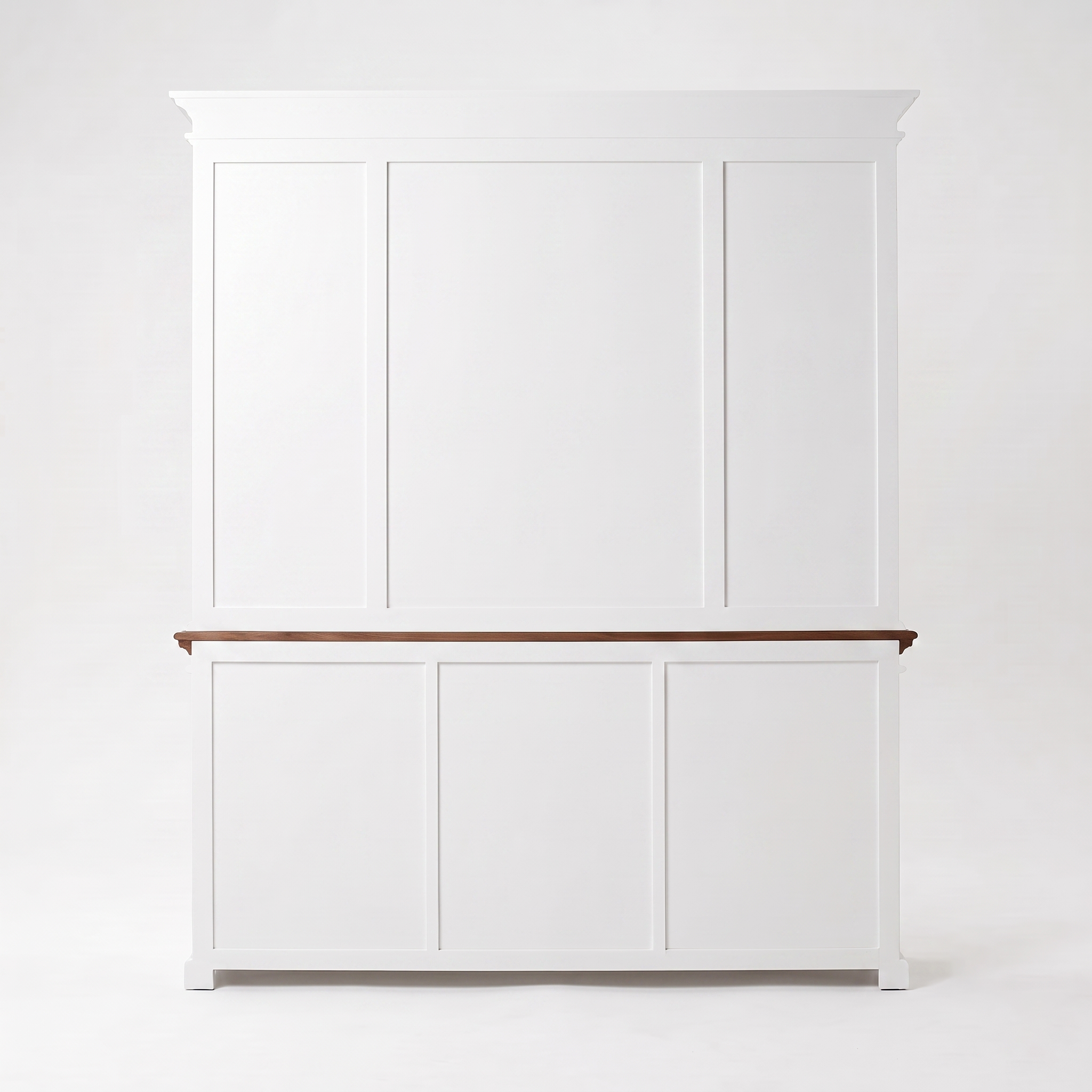 Corfu Buffet Hutch Unit with 4 Glass Doors 71''