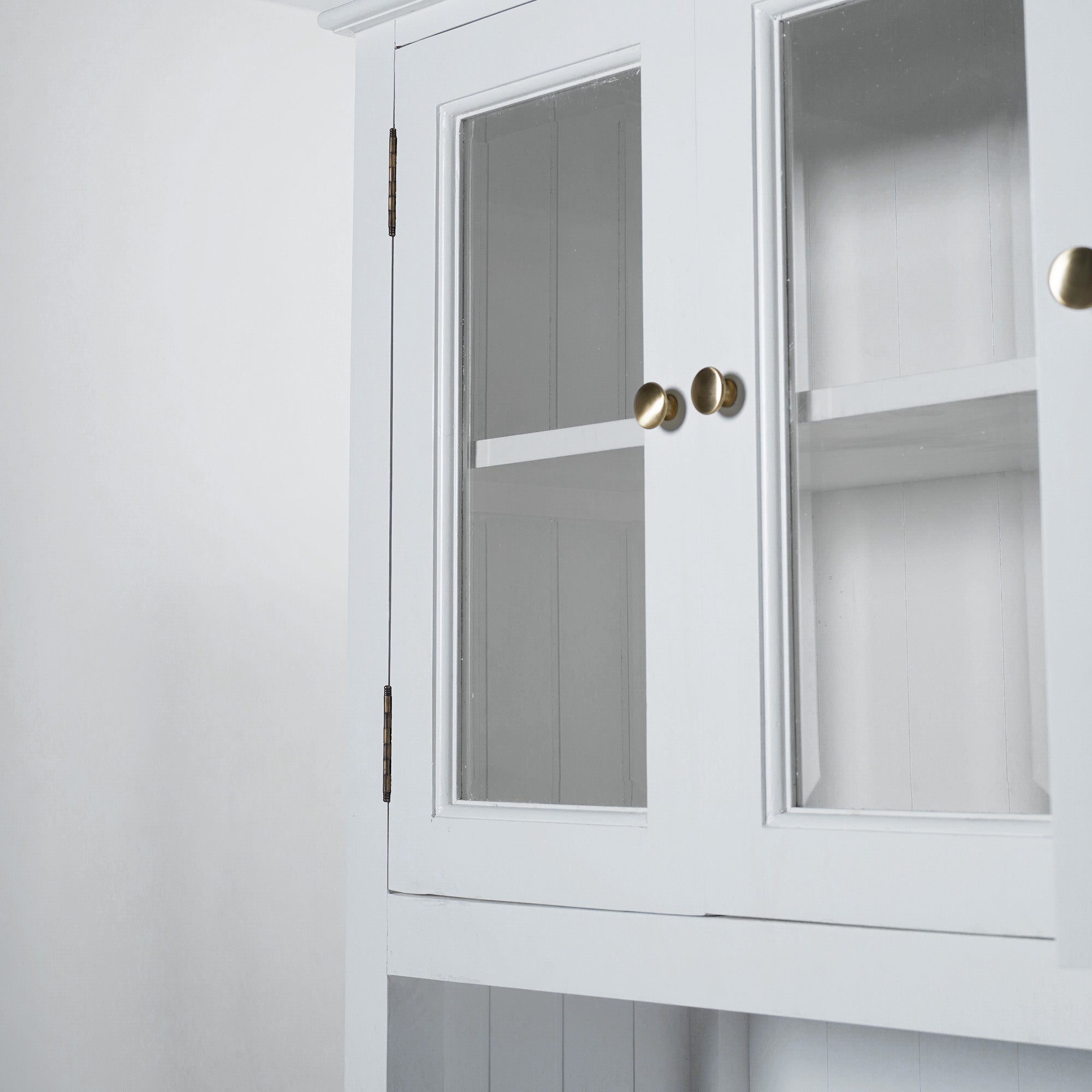 Corfu Buffet Hutch Unit with 5 Glass Doors 71''