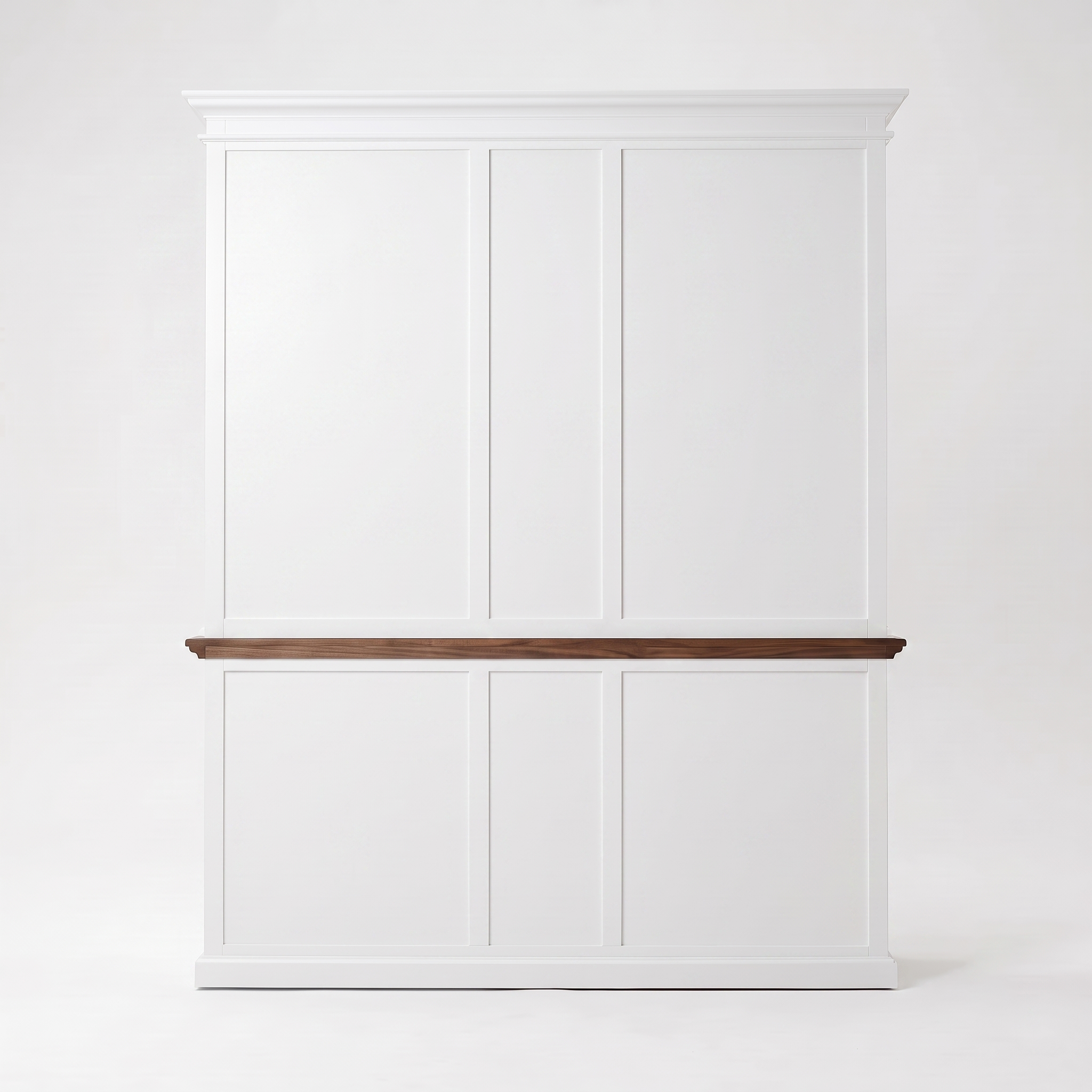Corfu Buffet Hutch Unit with 5 Glass Doors 71''