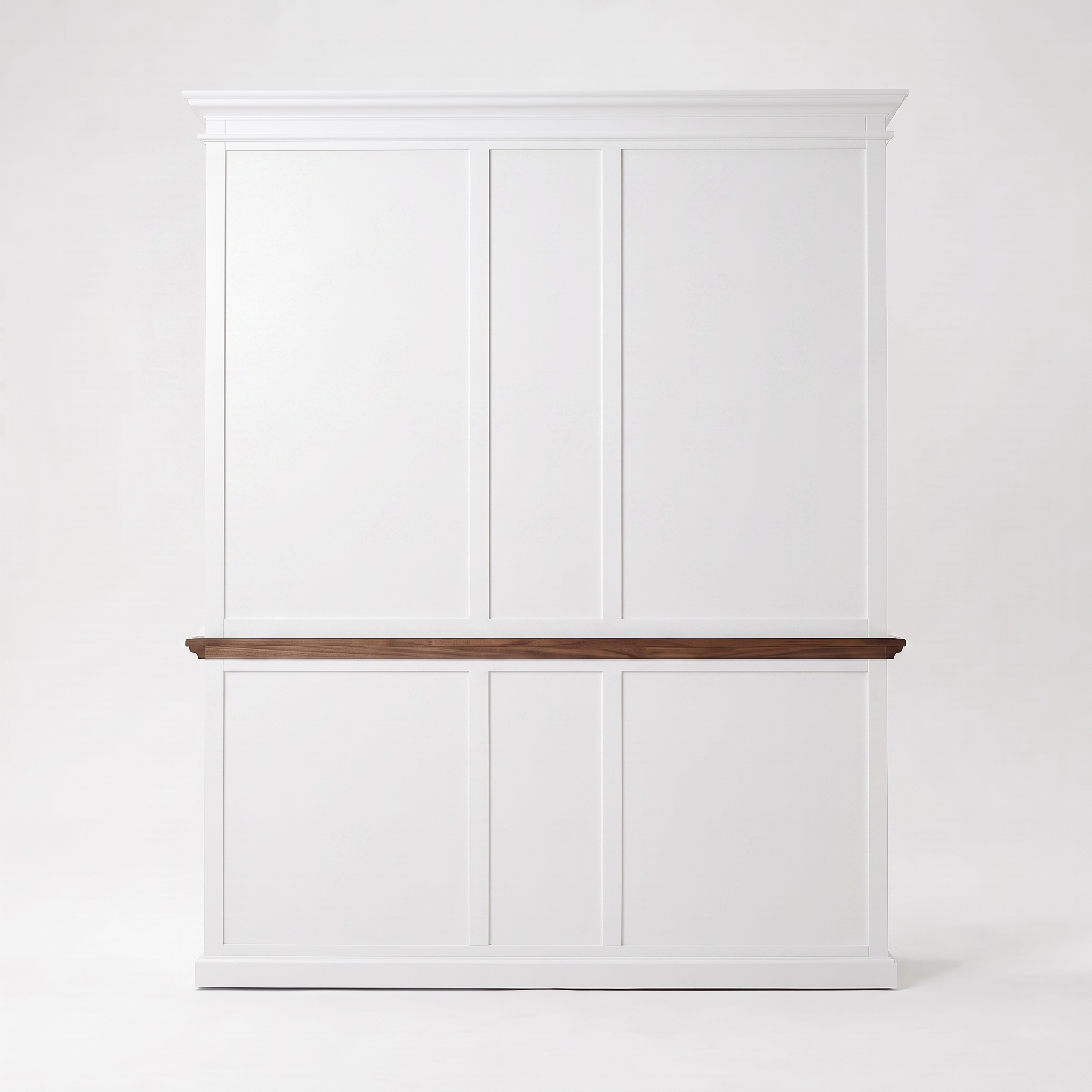 Corfu Hutch Bookcase Unit with 6 Open Shelves 71''