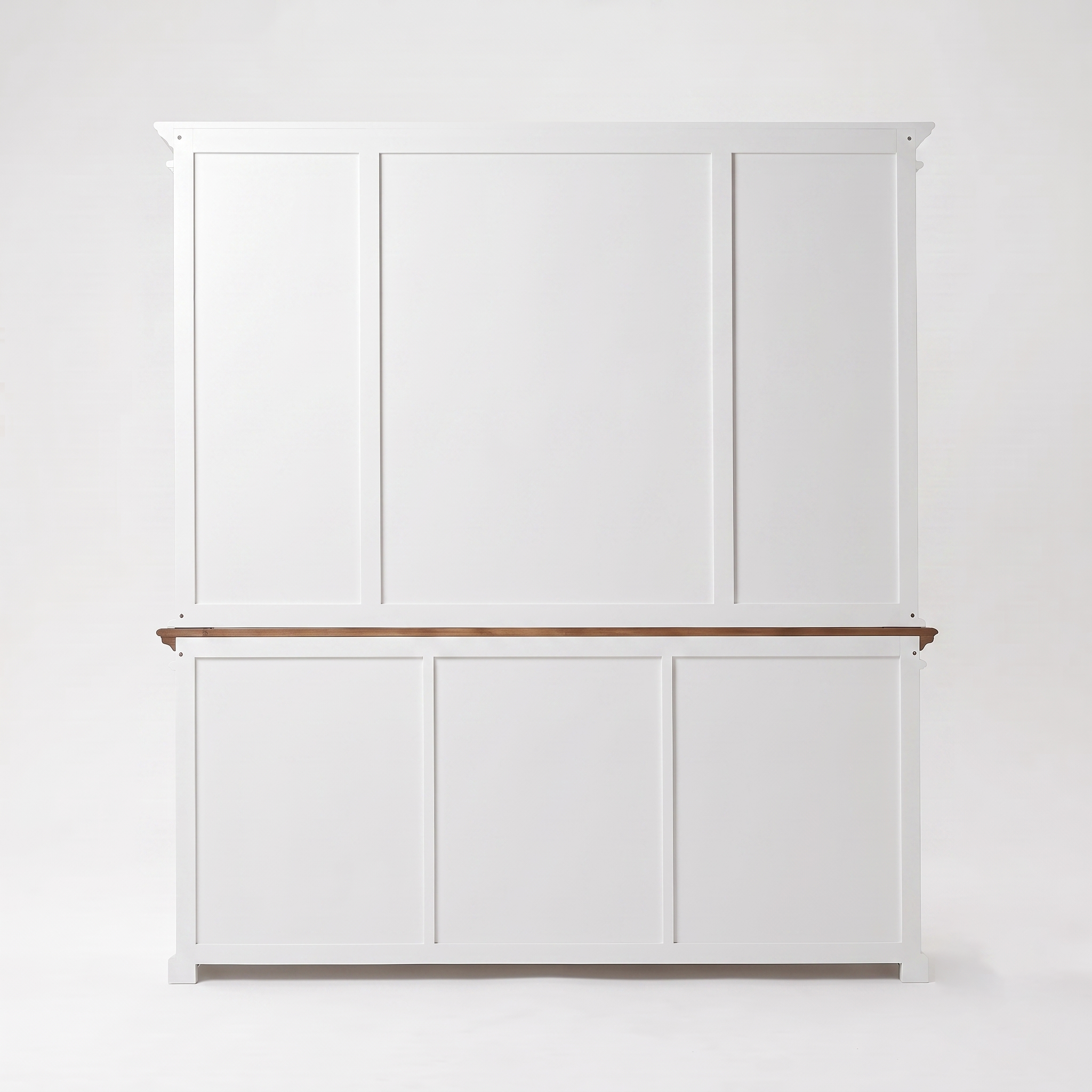 Corfu Hutch Unit with Glass Doors 71''
