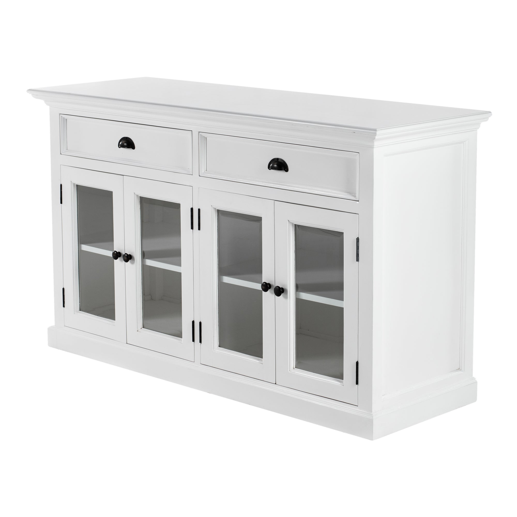 Classic Buffet with Glass Doors