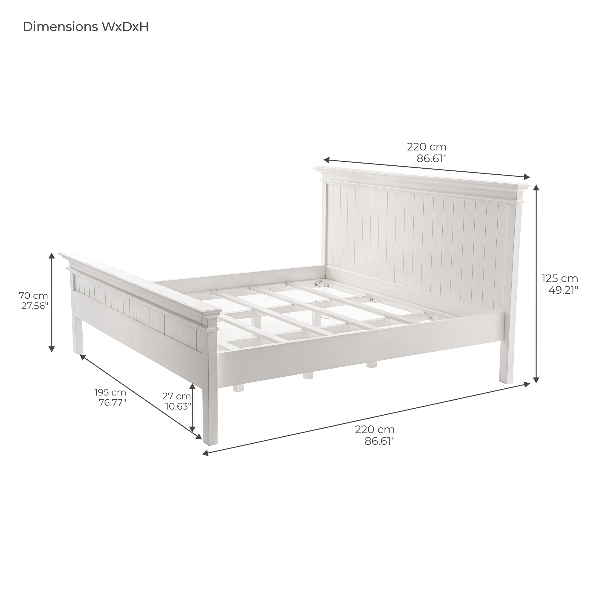 Halifax King Size Bed