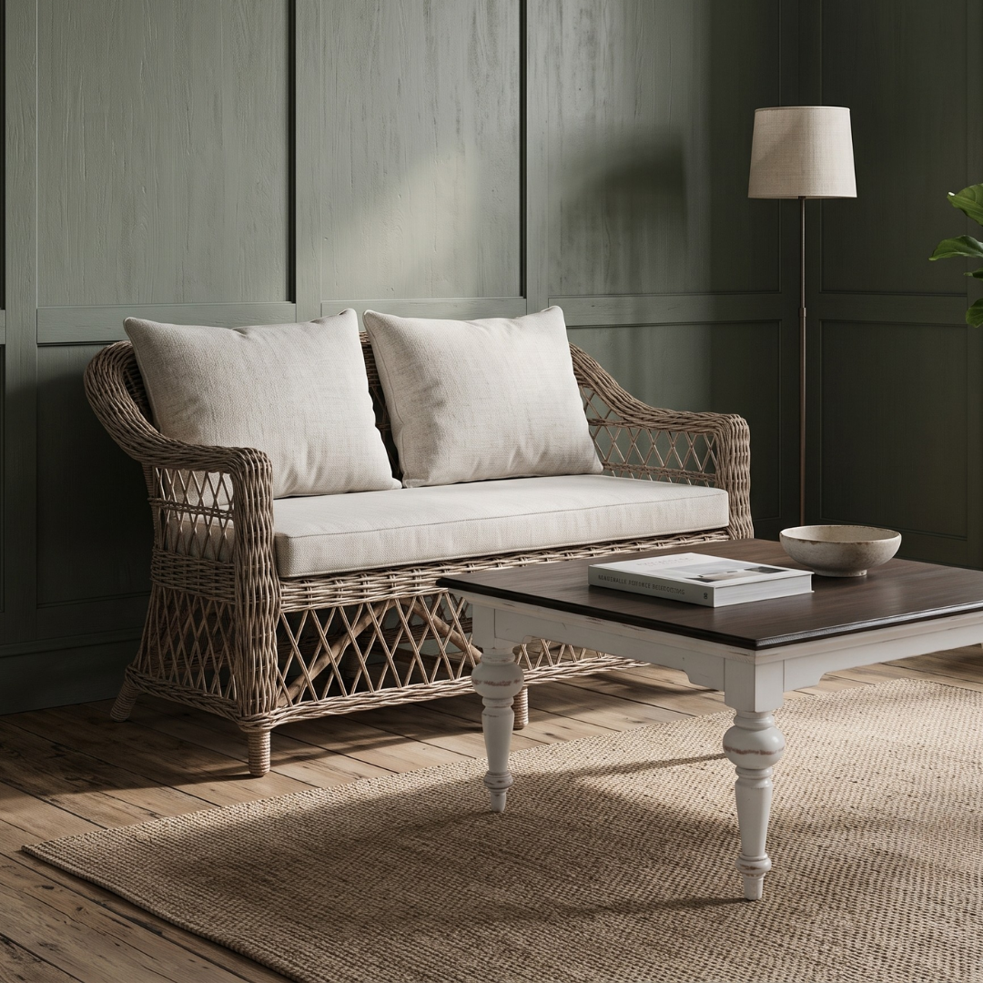 Wickerworks Harbour Bench