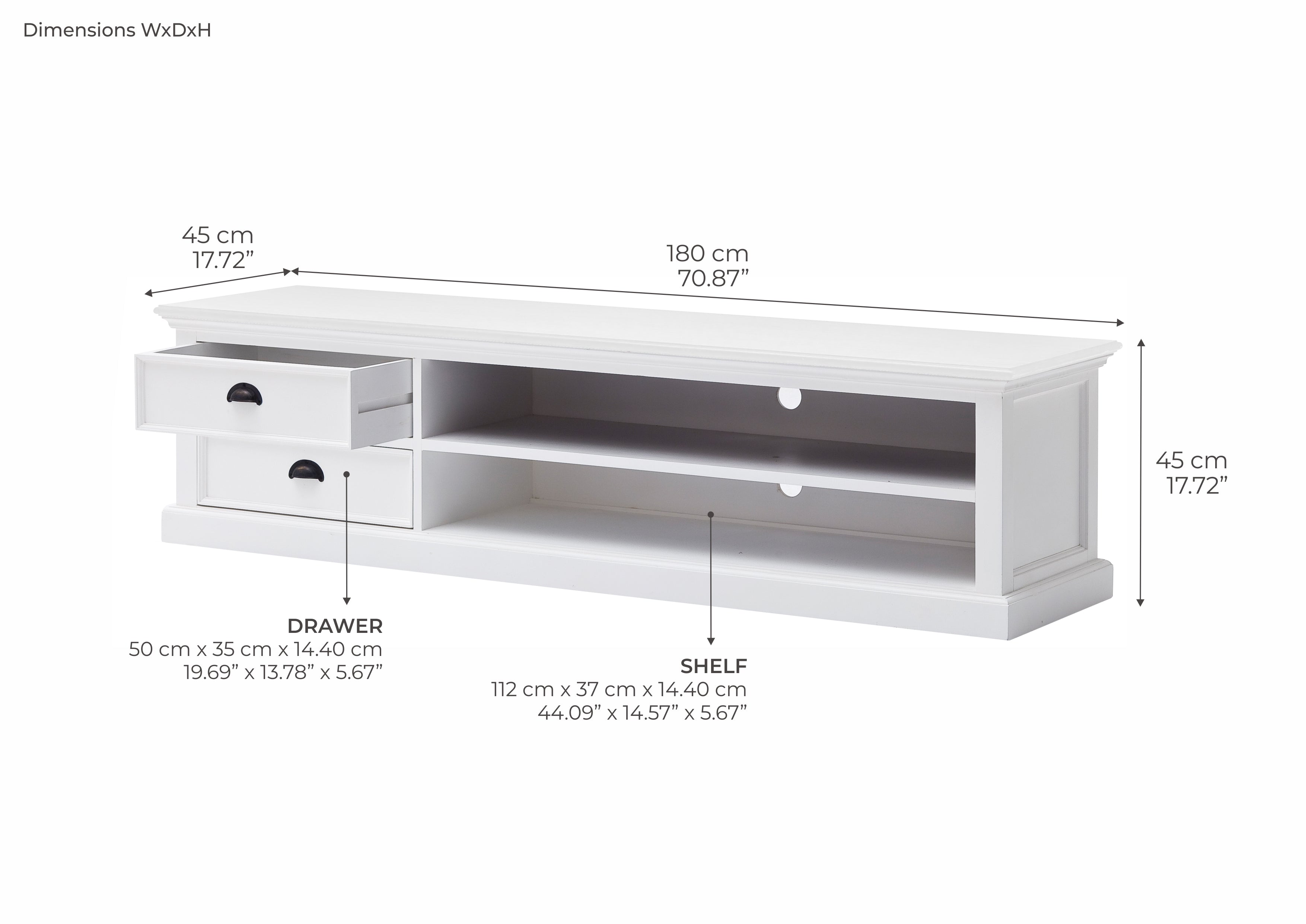 Halifax Lowline ETU 180cm - White