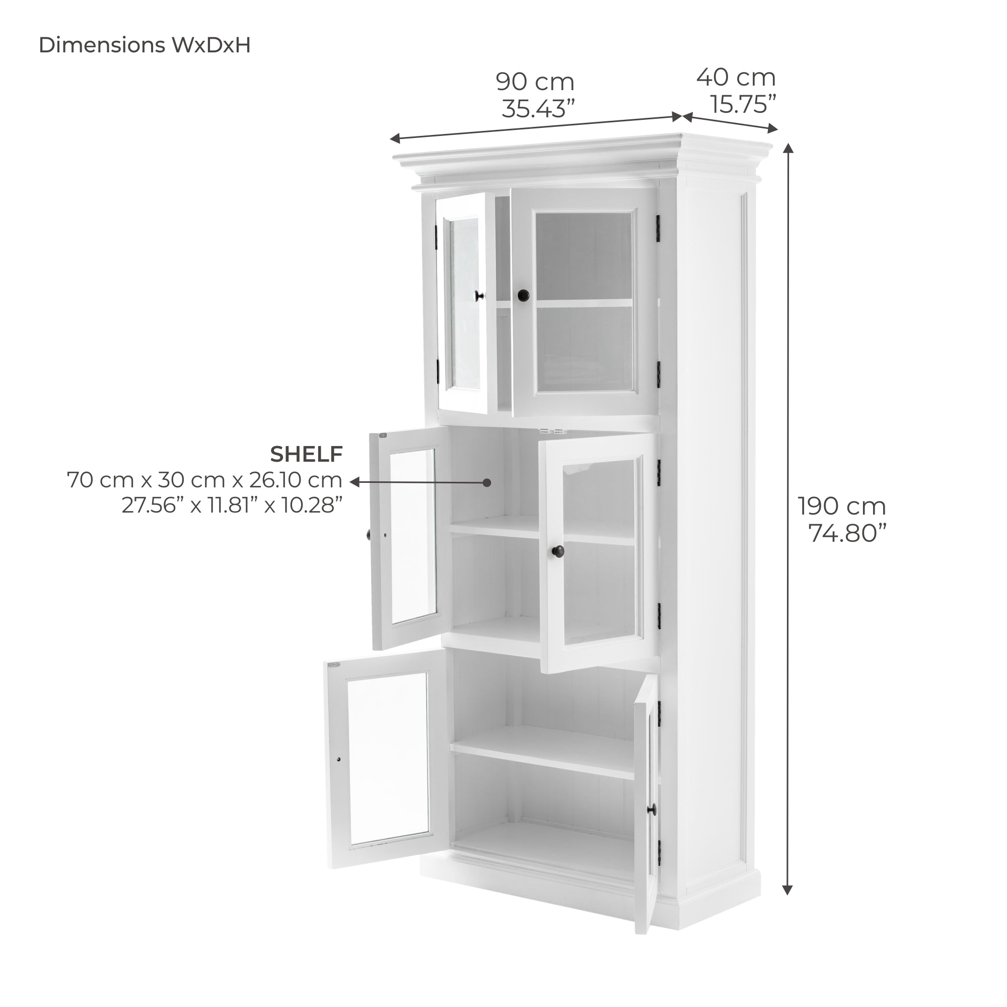 Halifax 3 Level Pantry