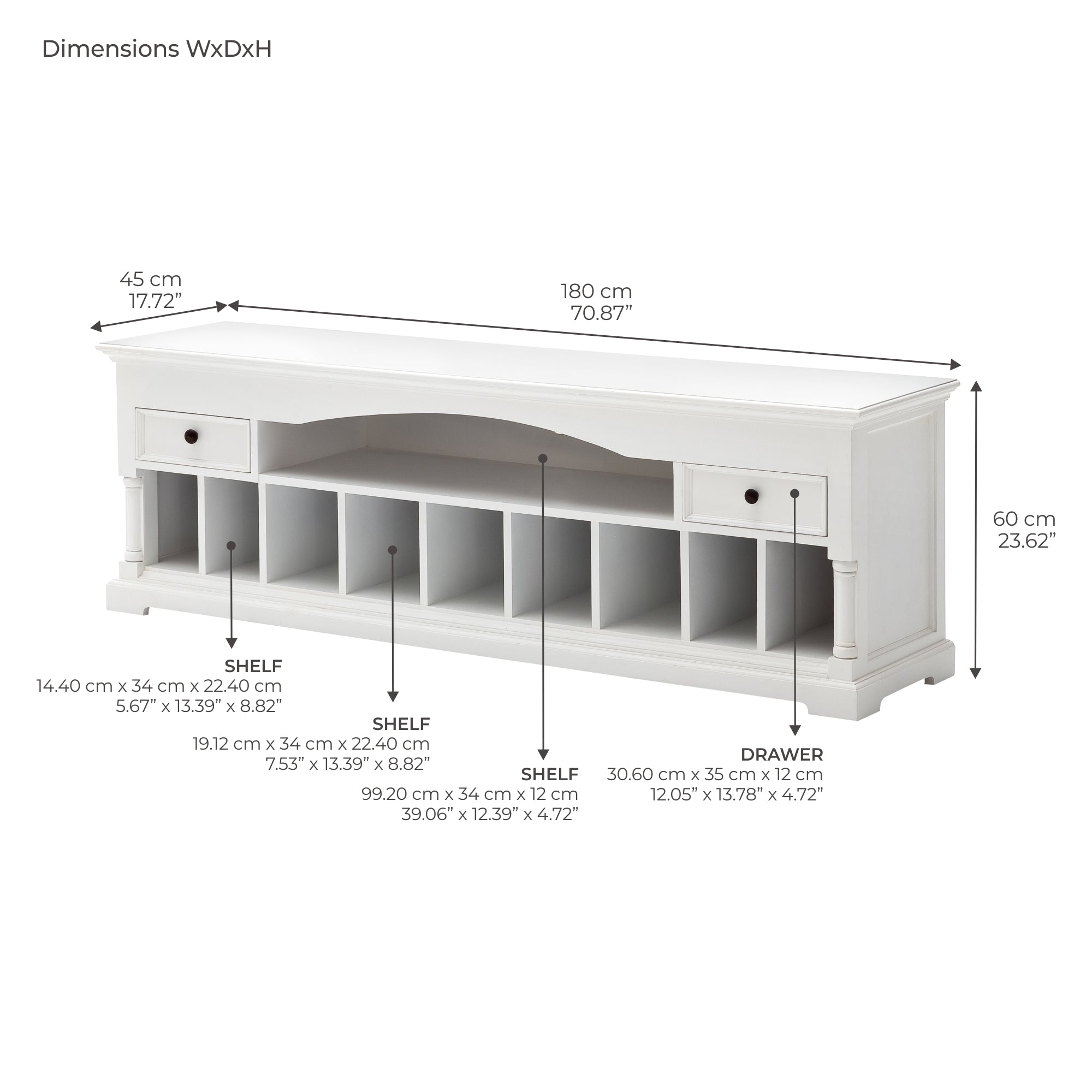 Novasolo Provence Media Console - Thumbnail 3