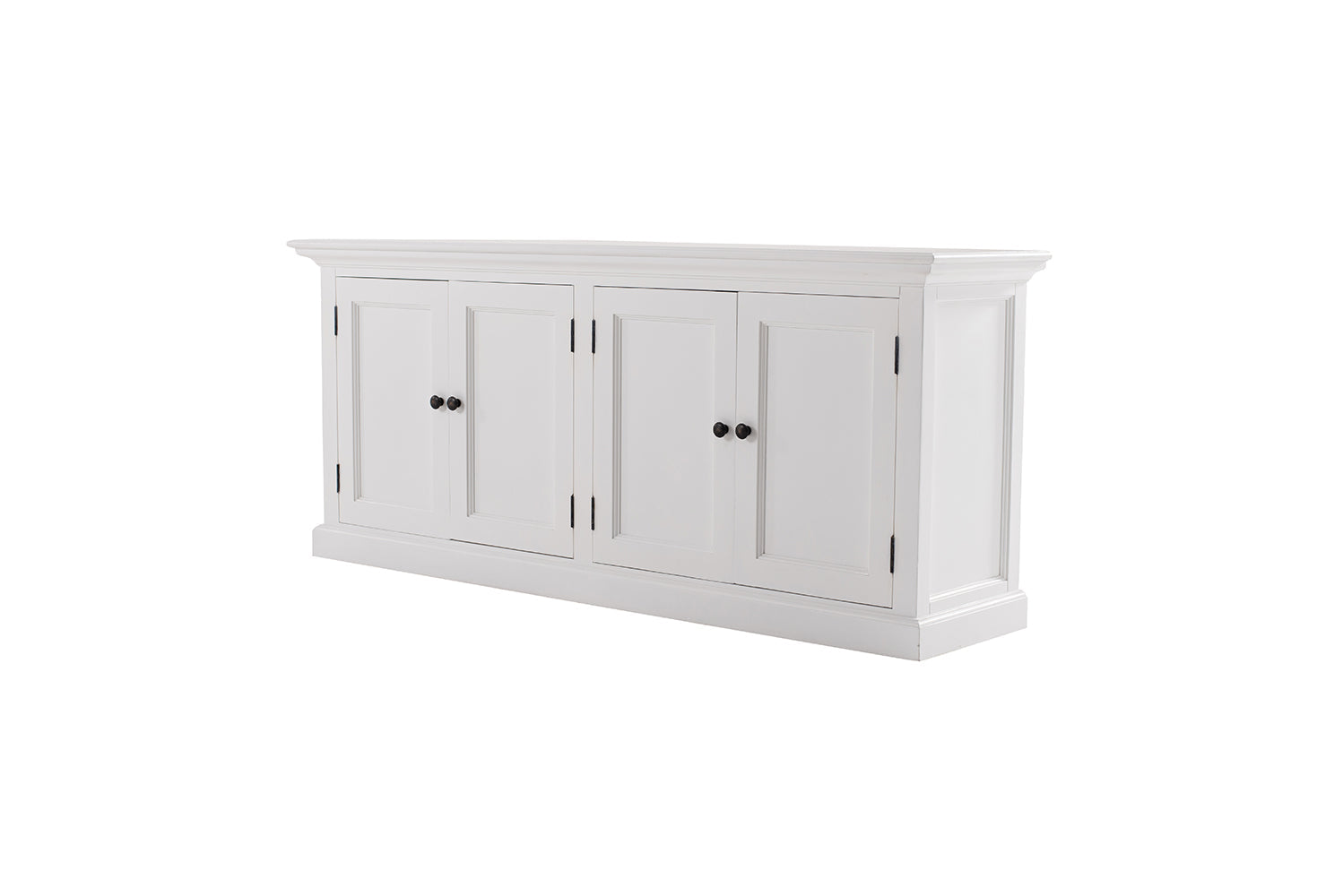 Halifax Medium Hutch Bookcase - White