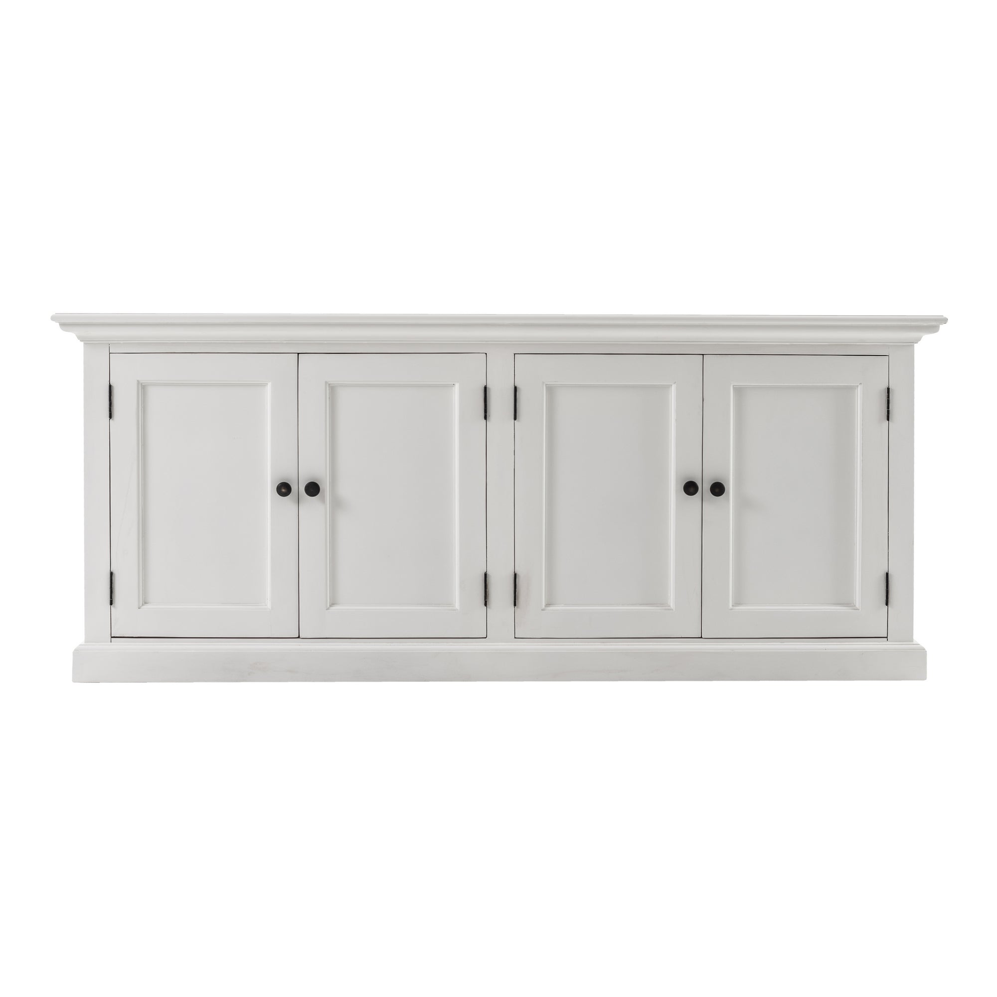 Halifax Medium Hutch Bookcase - White - BOTTOM