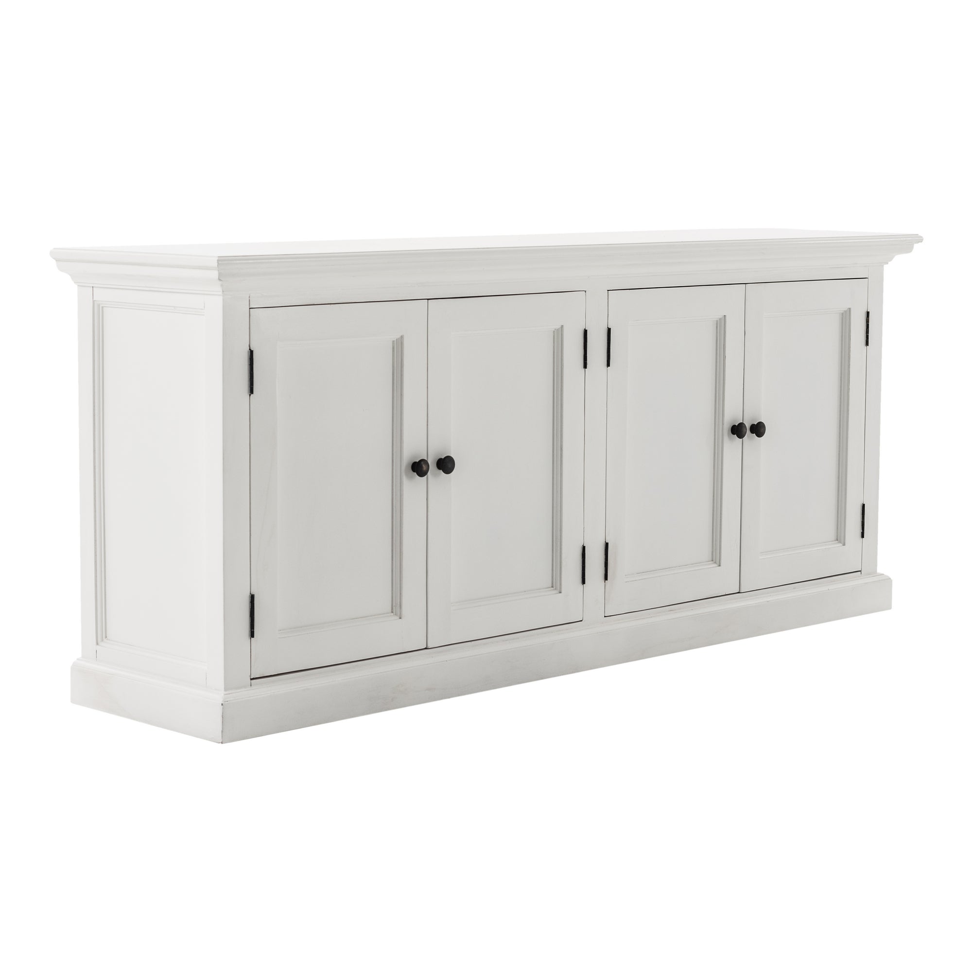 Halifax Medium Hutch Bookcase - White - BOTTOM