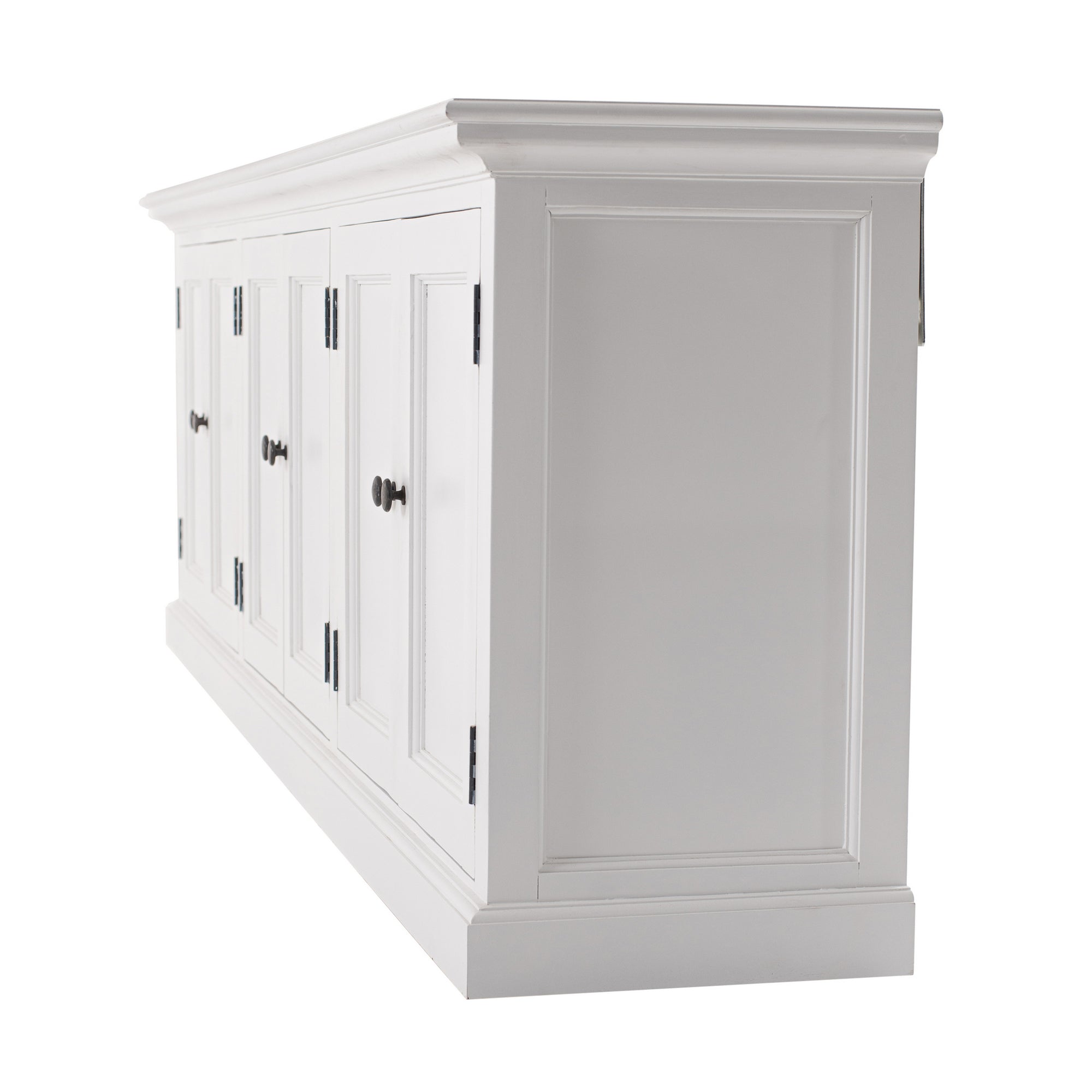 Halifax Large Hutch Bookcase - White BOTTOM