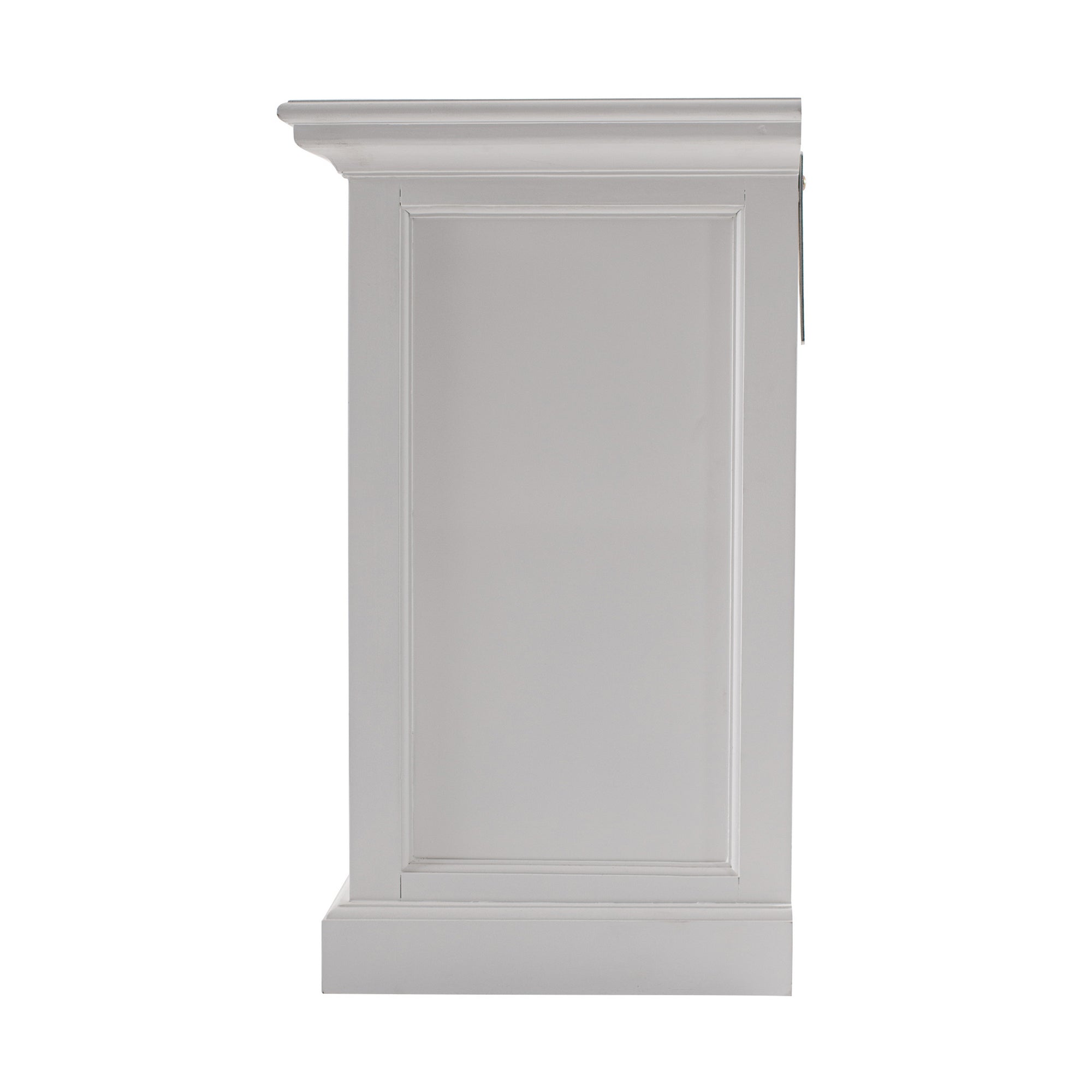 Halifax Large Hutch Bookcase - White BOTTOM