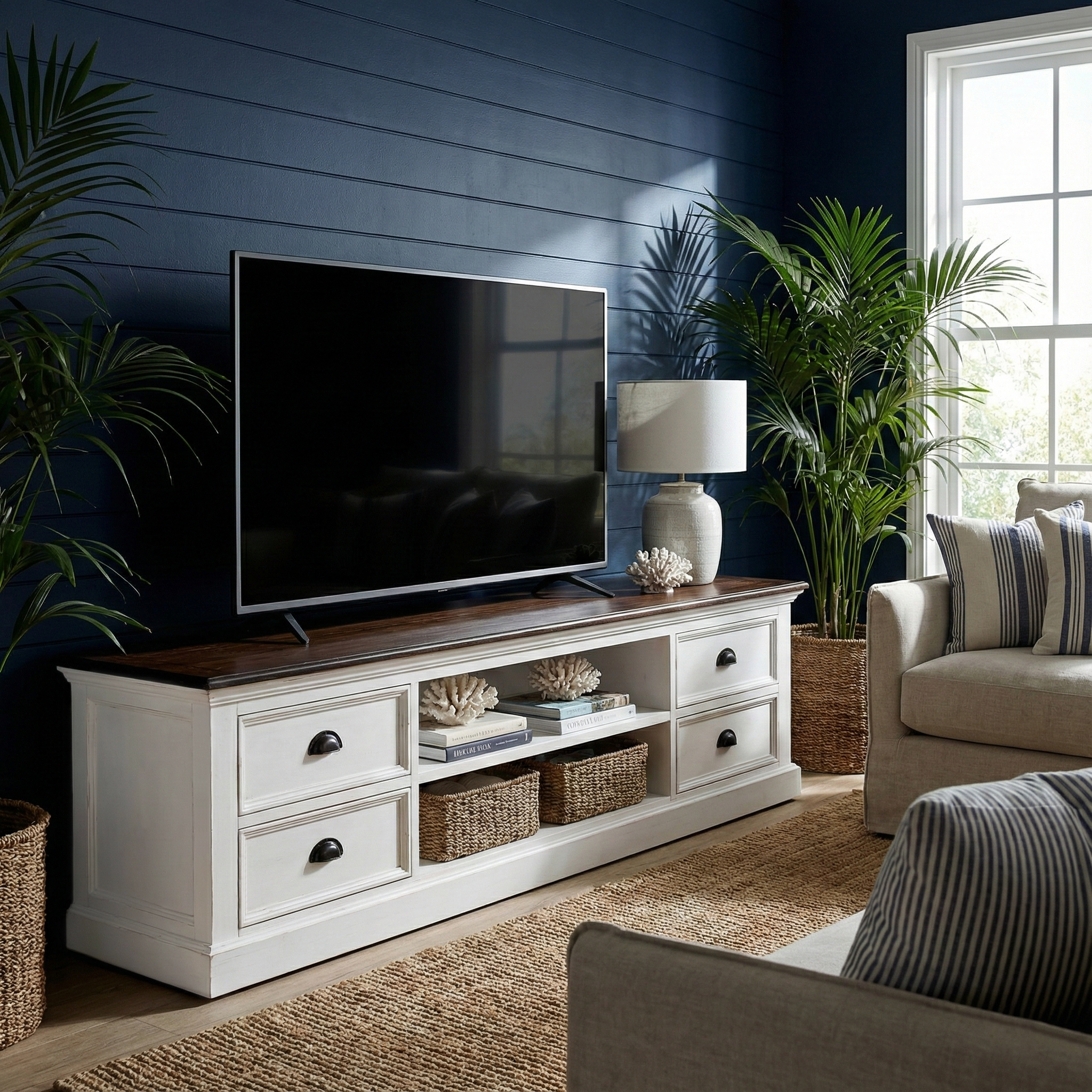 Halifax Accent Media Console 4 Drawers