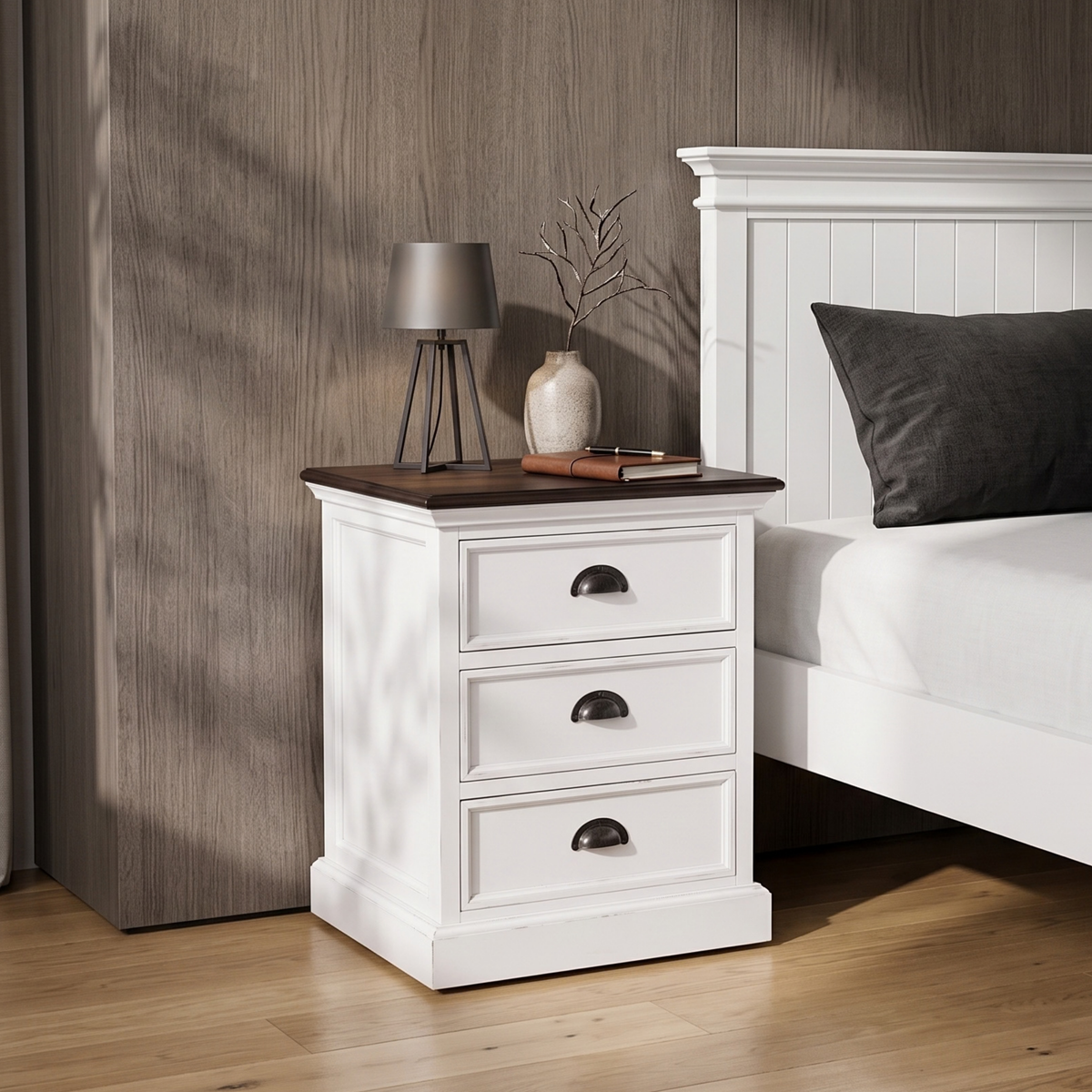 Halifax Accent Bedside Drawer Unit