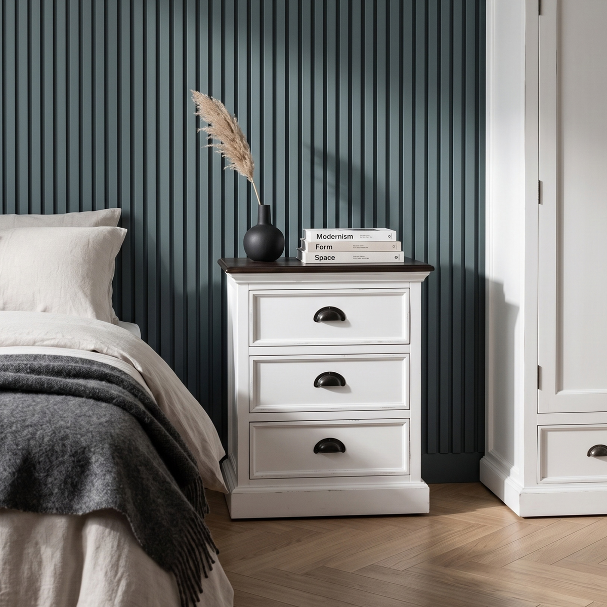 Halifax Accent Bedside Drawer Unit