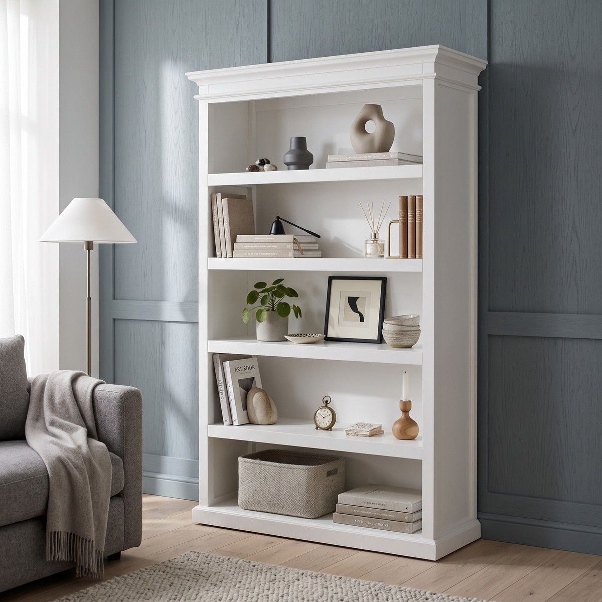 Halifax Bookcase with 5 Shelves 60''