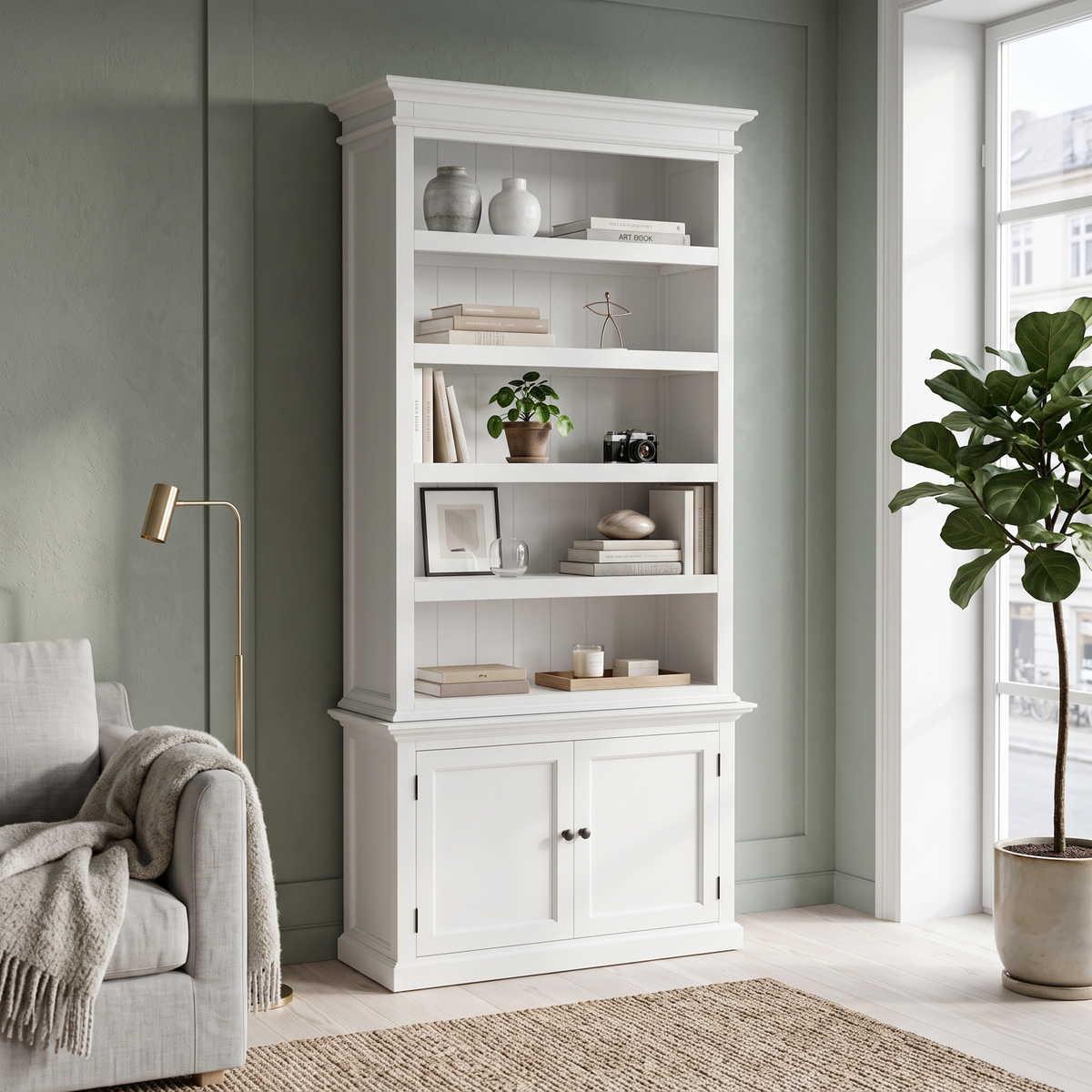 Halifax Medium Single-Bay Hutch 44''