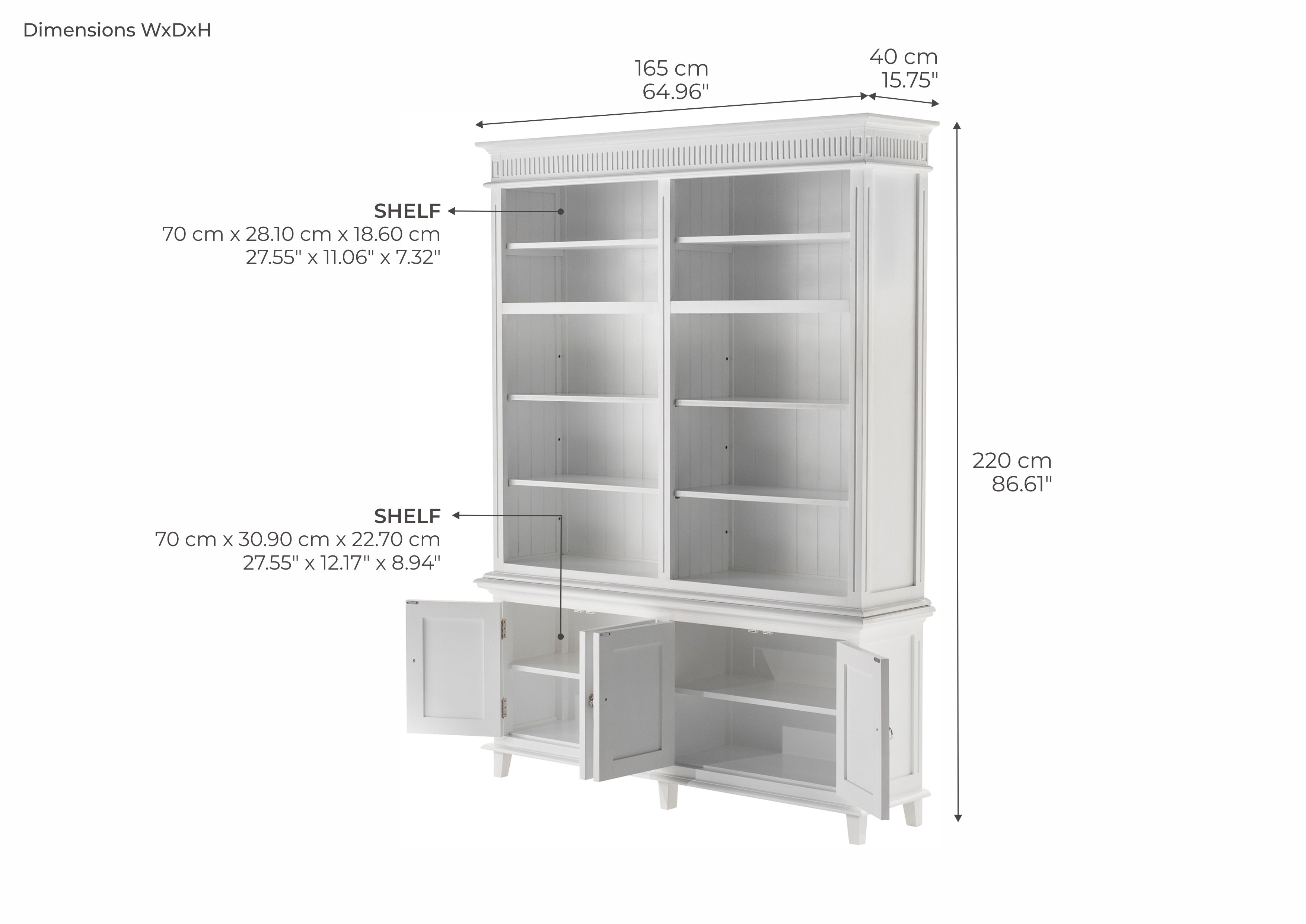 Skansen Double-Bay Hutch Unit - TOP