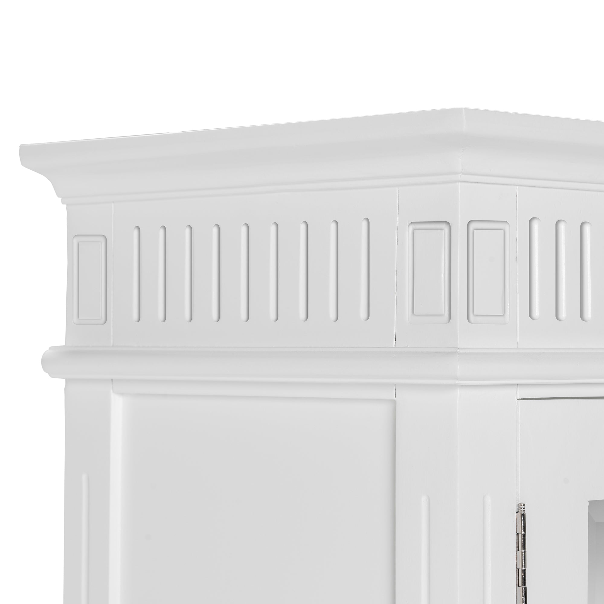 Skansen Pantry Cabinet with 6 Glass Doors