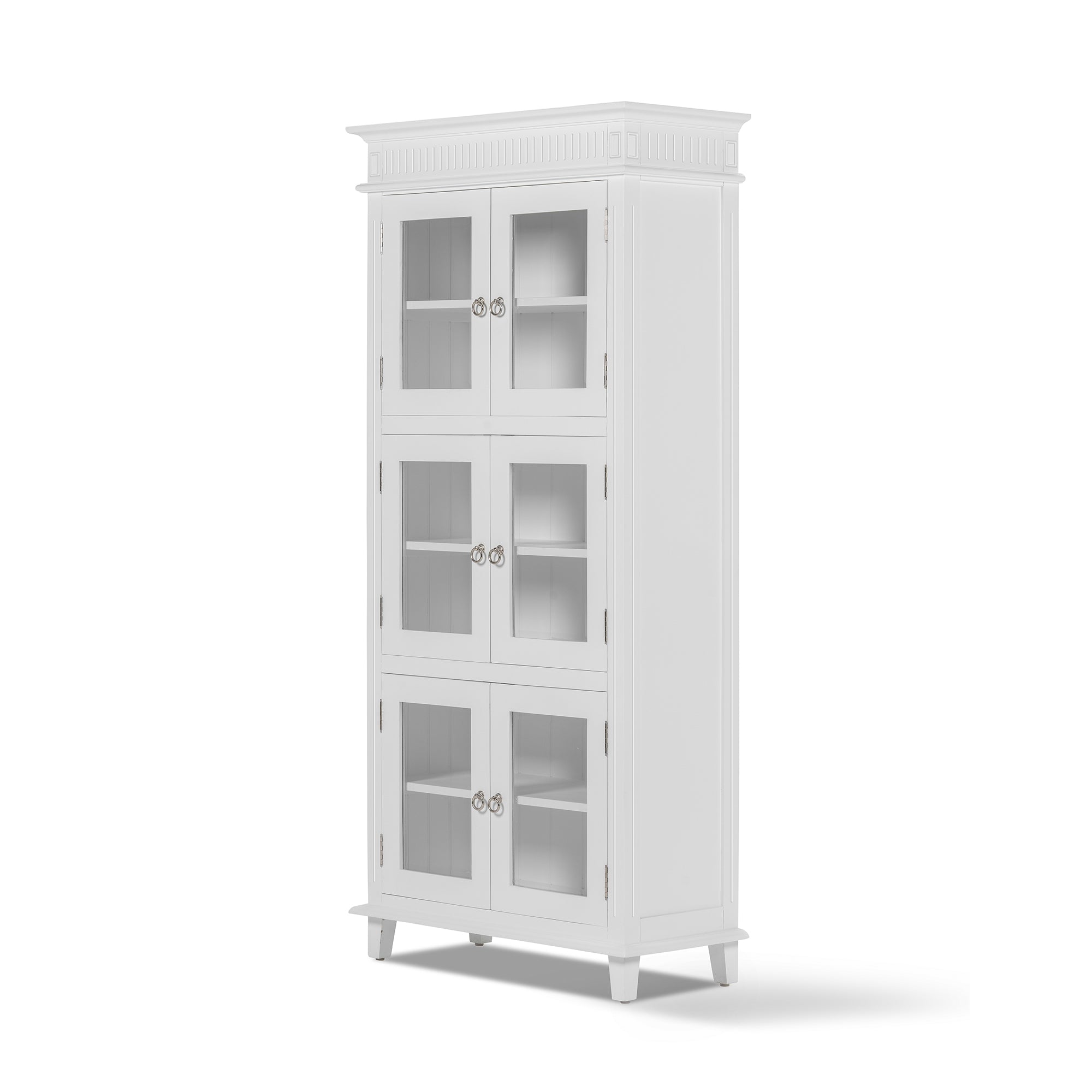 Skansen Pantry Cabinet with 6 Glass Doors