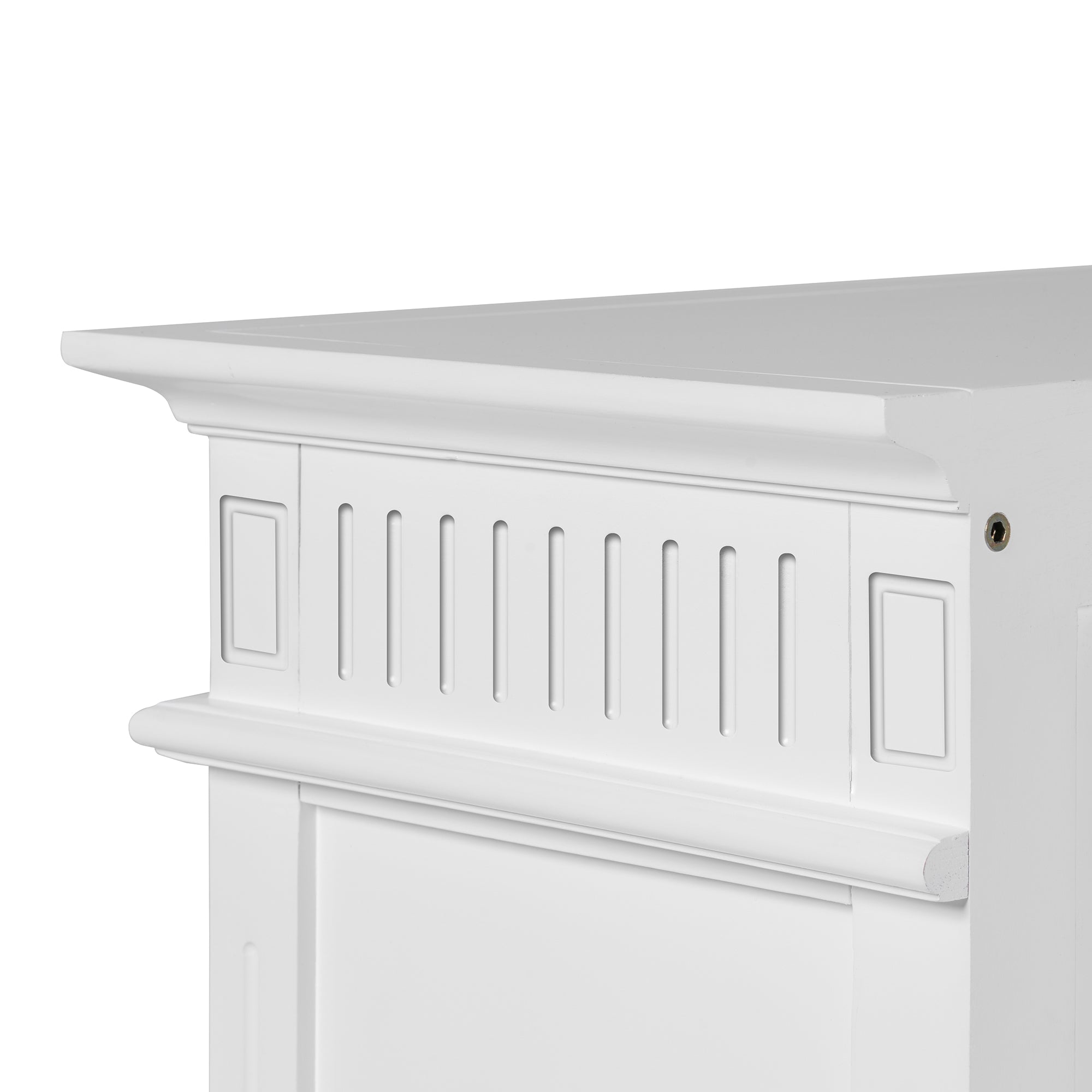Skansen Pantry Cabinet with 8 Glass Doors