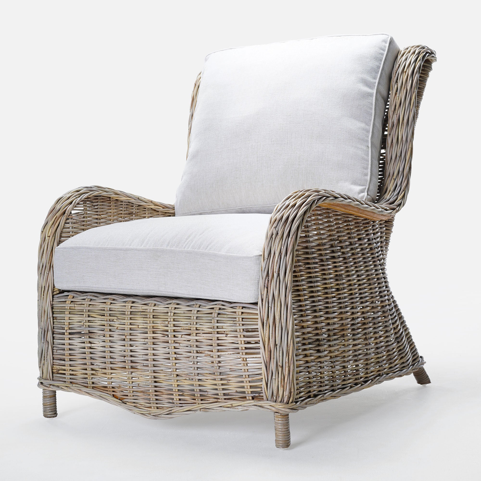 Wickerworks Alderman Chair w/ Footstool