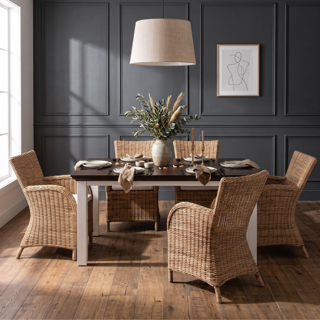 Wickerworks Rook Dining Chair (Set of 2)