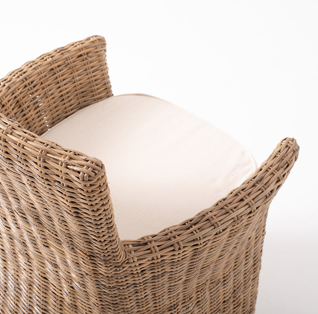 Bishop Kubu Rattan Arm Chair (Set of 2)
