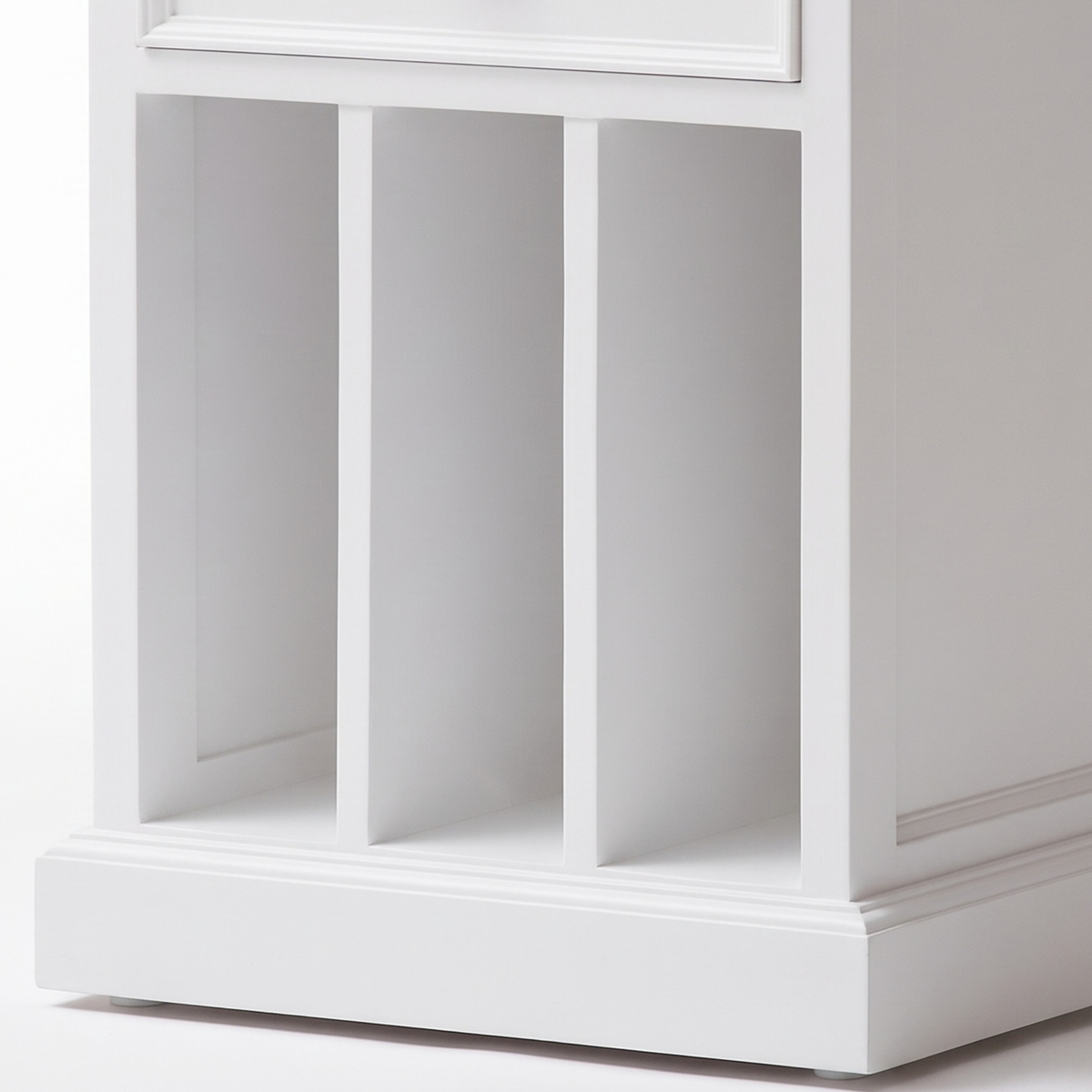 Halifax Bedside Table with Dividers