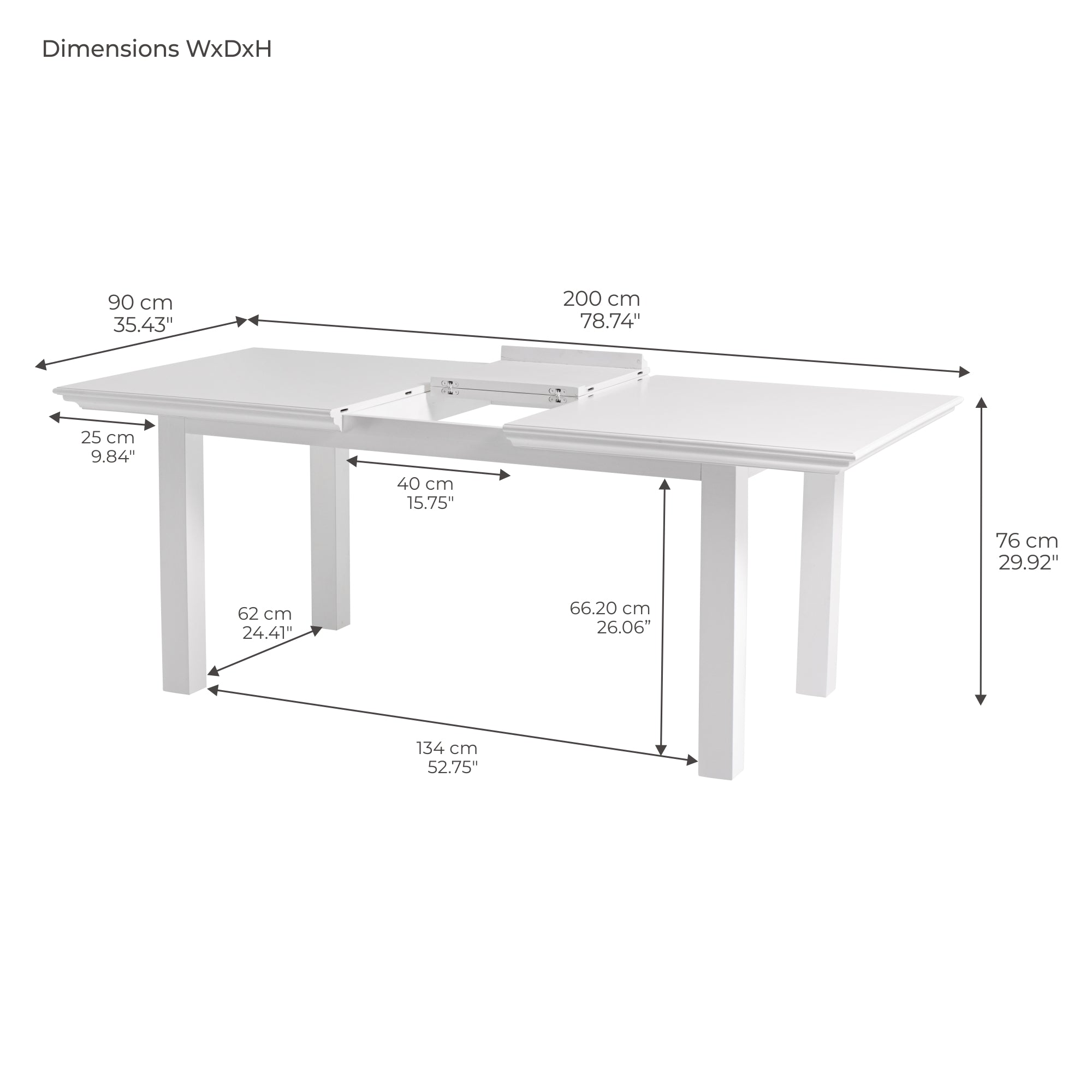 Halifax Dining Extension Table