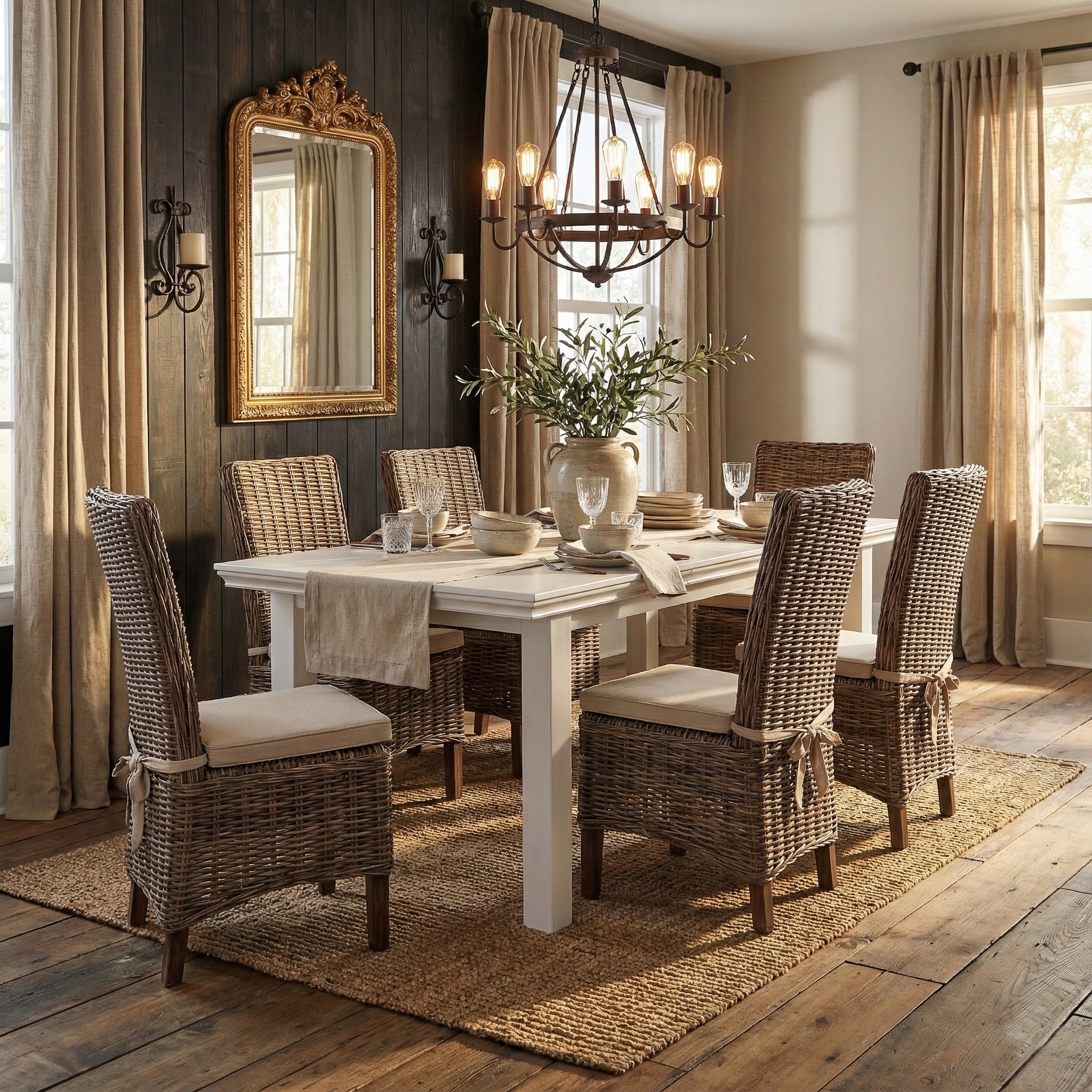 Wickerworks Morin Dining Chair (Set of 2)