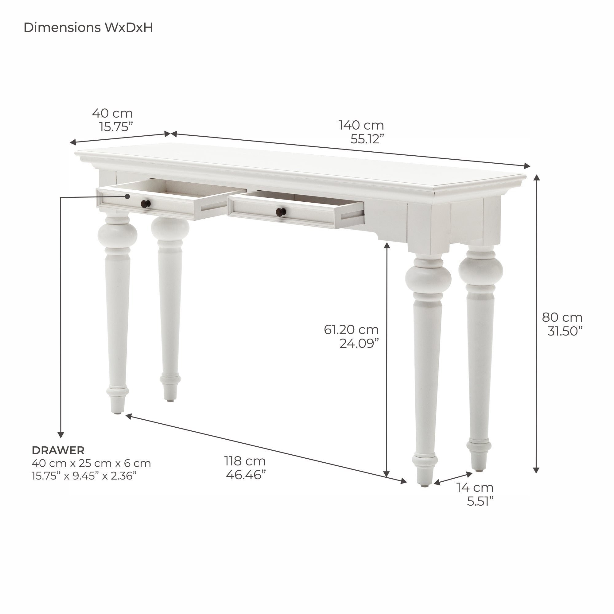 Provence Console Table