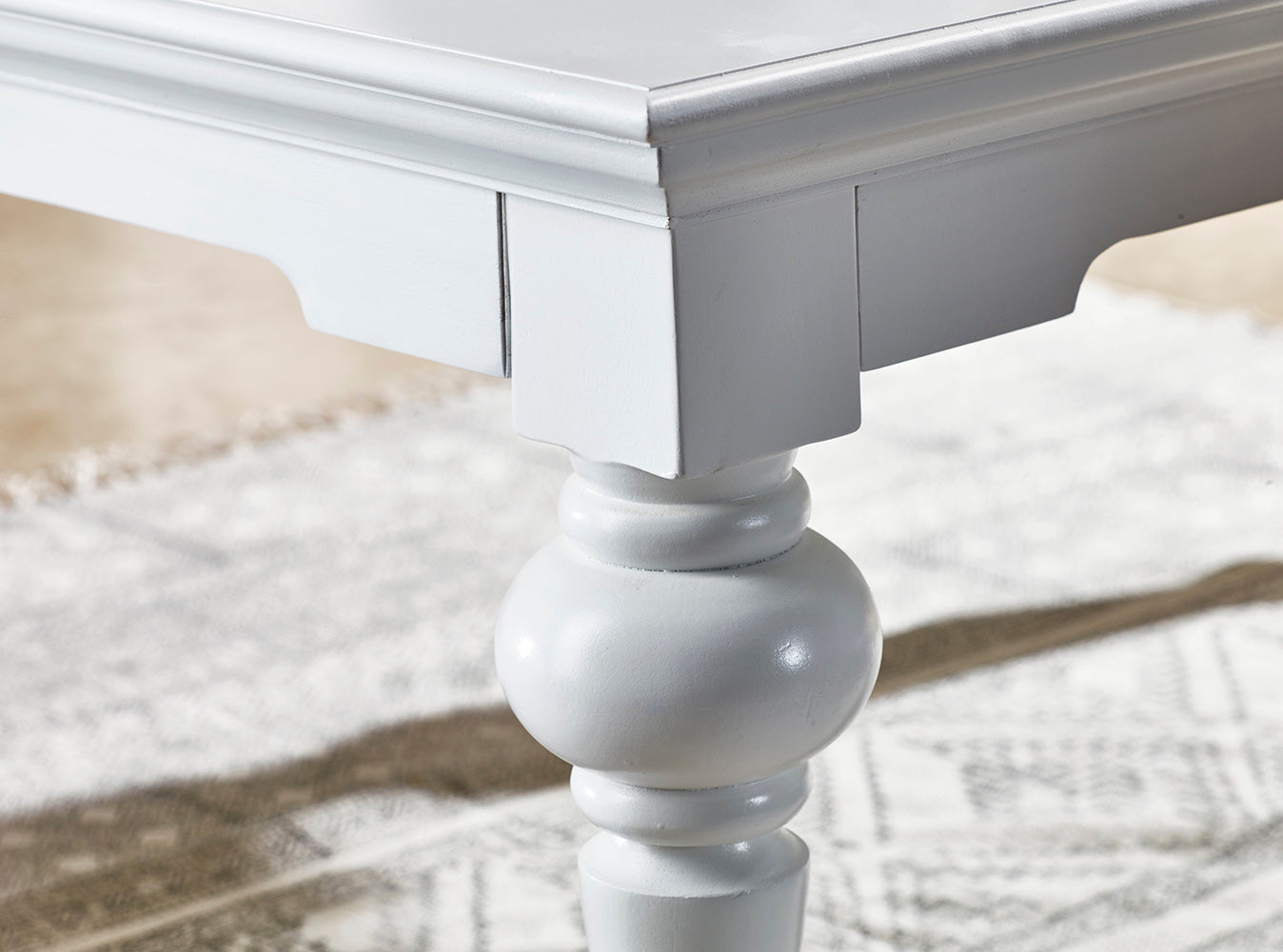 Provence Dining Table 79"- White