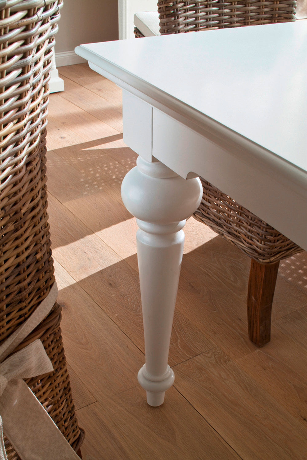 Provence Dining Table 79"- White