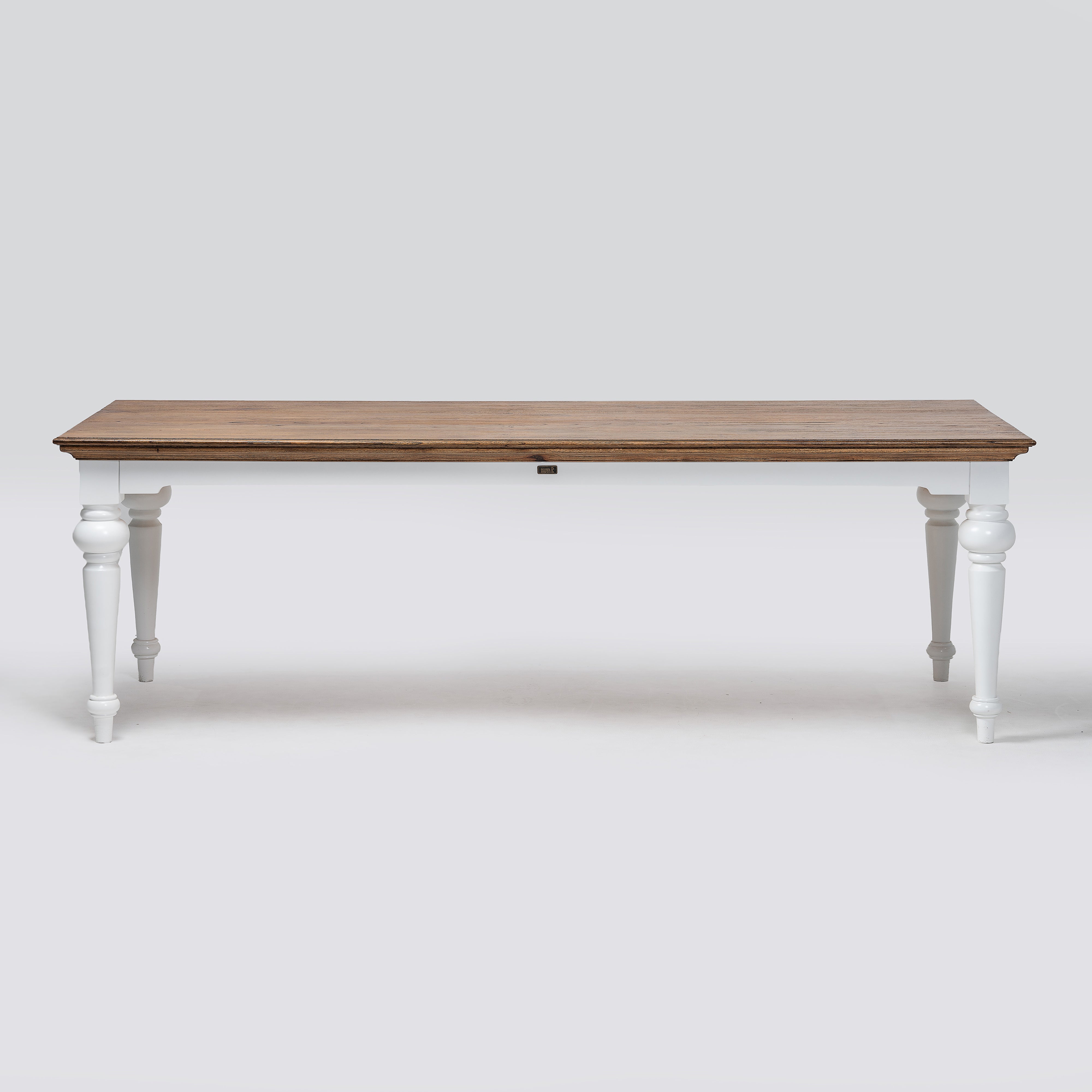 Corfu Provincial Dining Table, Medium Brown