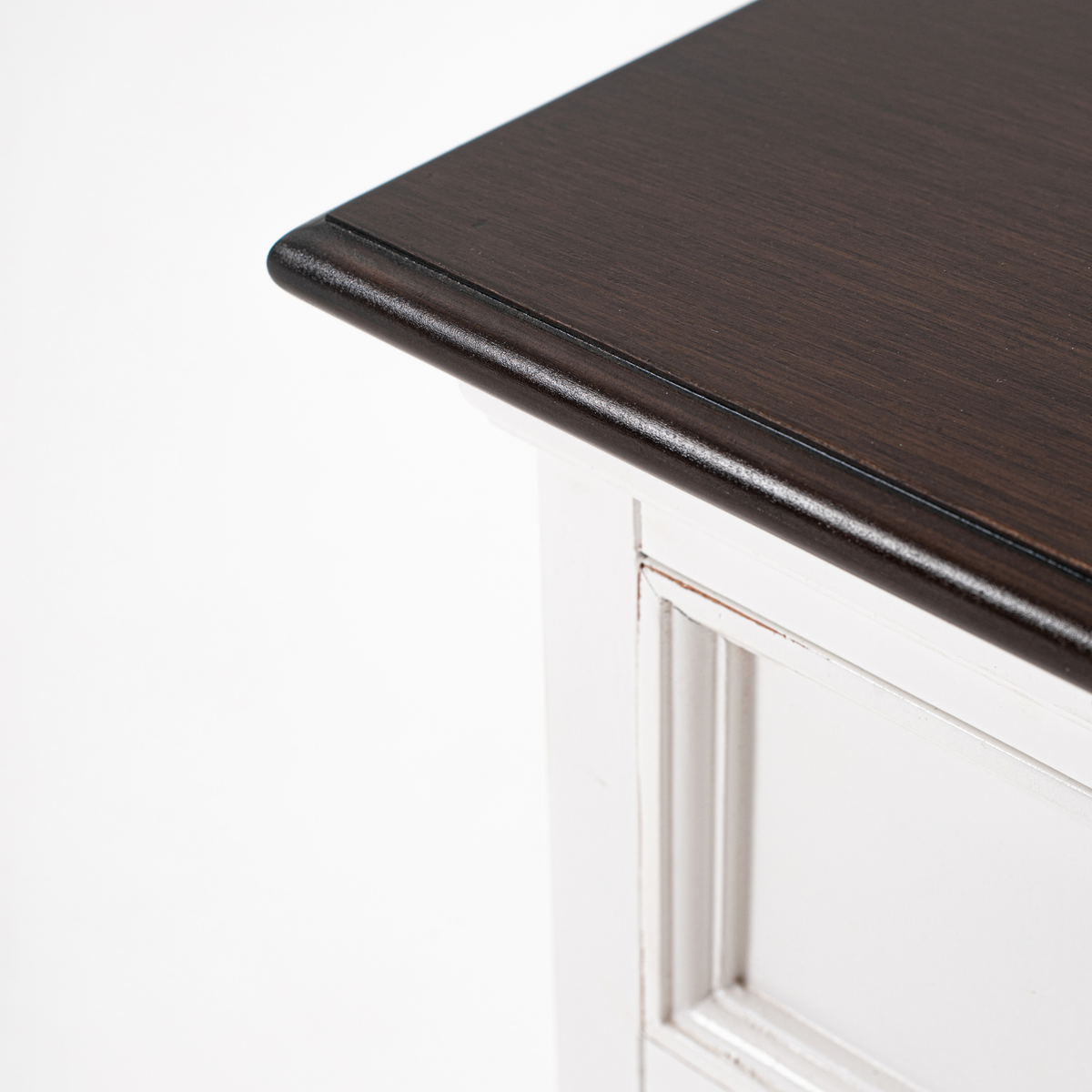Halifax Accent Bedside Table with Shelves