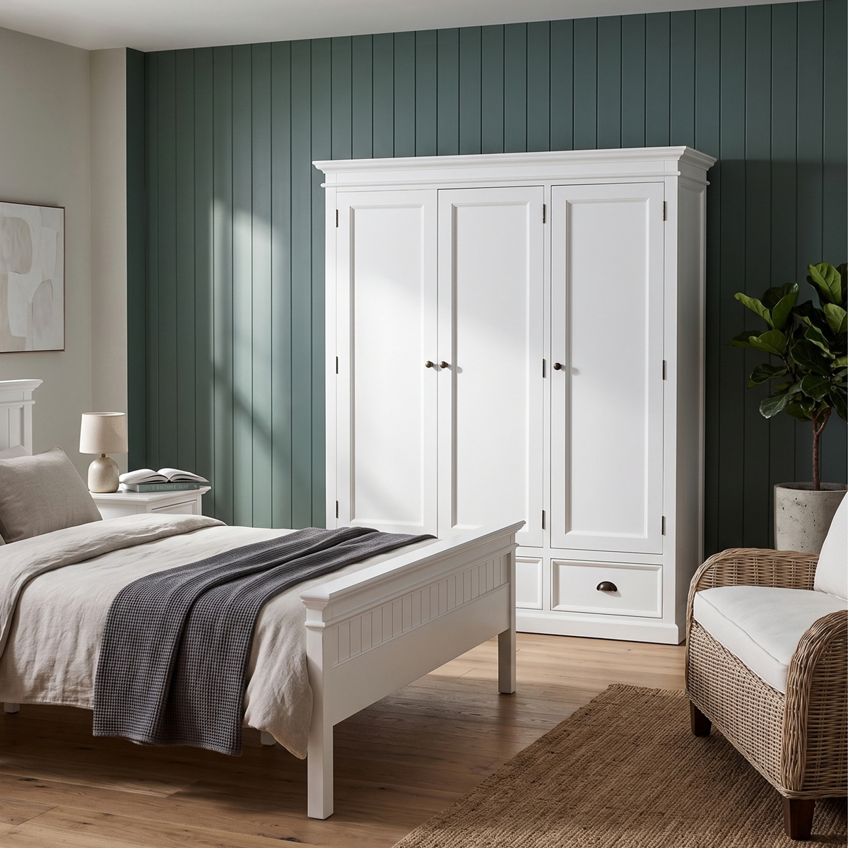 Halifax Wardrobe with 3 Doors