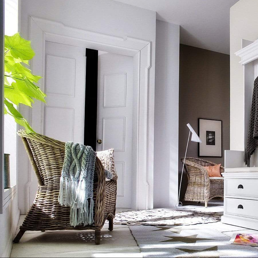 Bonsun Kubu Rattan Arm Chair (Set of 2)-Chair-Novasolo-I Wanna Go Home