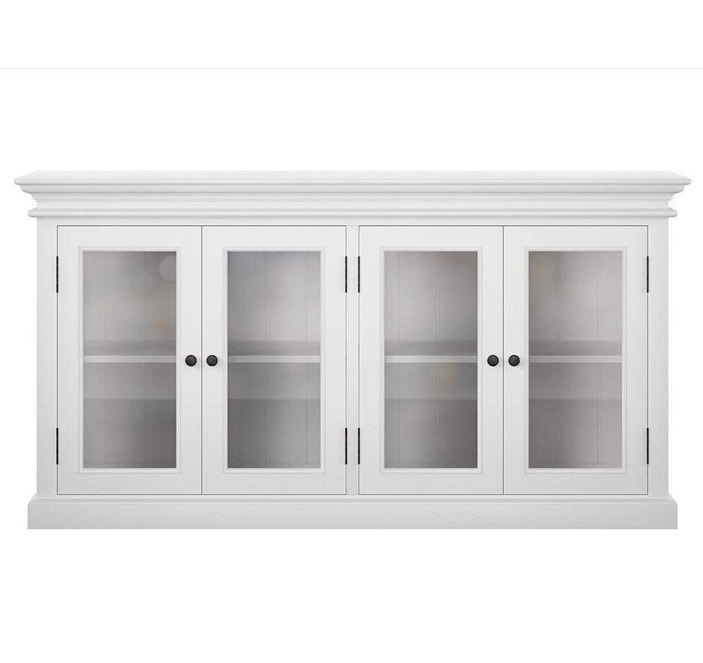Halifax 4 Door Sideboard - White-Buffet-Novasolo-I Wanna Go Home