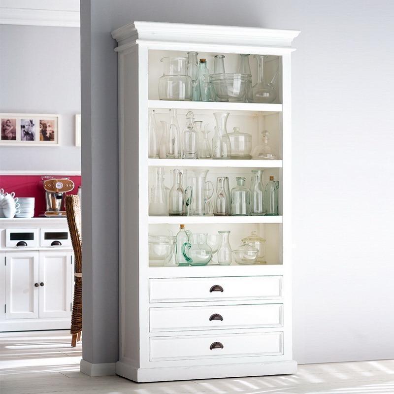 Halifax Bookcase - White-Bookcase-Novasolo-I Wanna Go Home