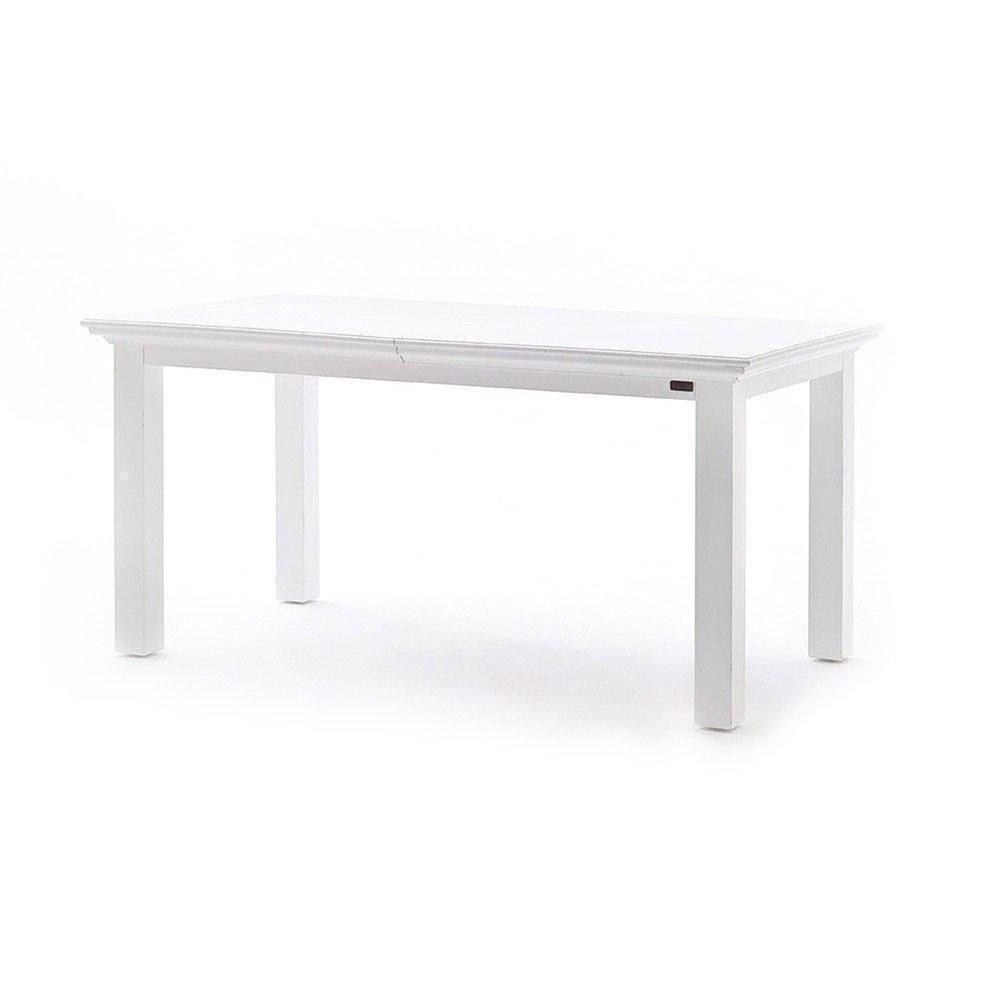 Halifax Extension Dining Table 160cm - White-Dining Table-Novasolo-I Wanna Go Home