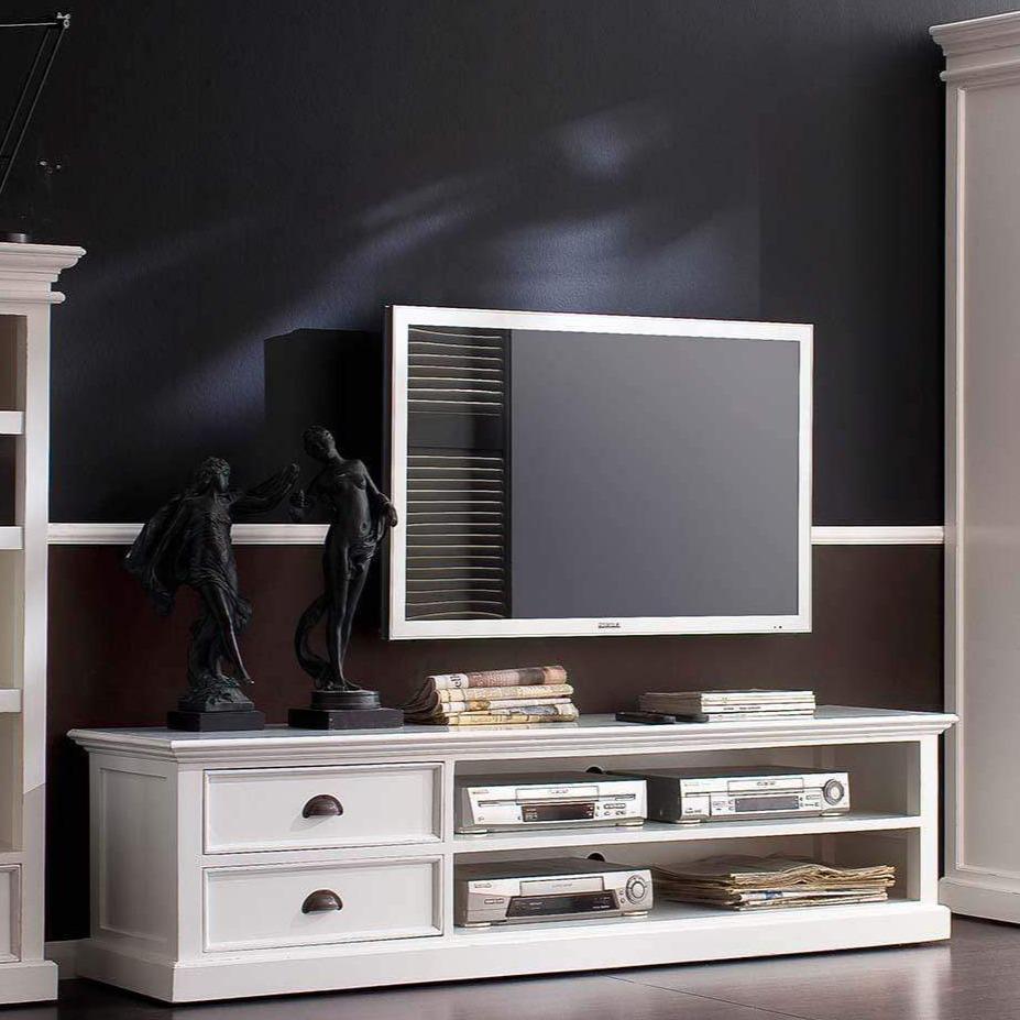 Halifax Lowline ETU 180cm - White-TV Stand-by NovaSolo-I Wanna Go Home