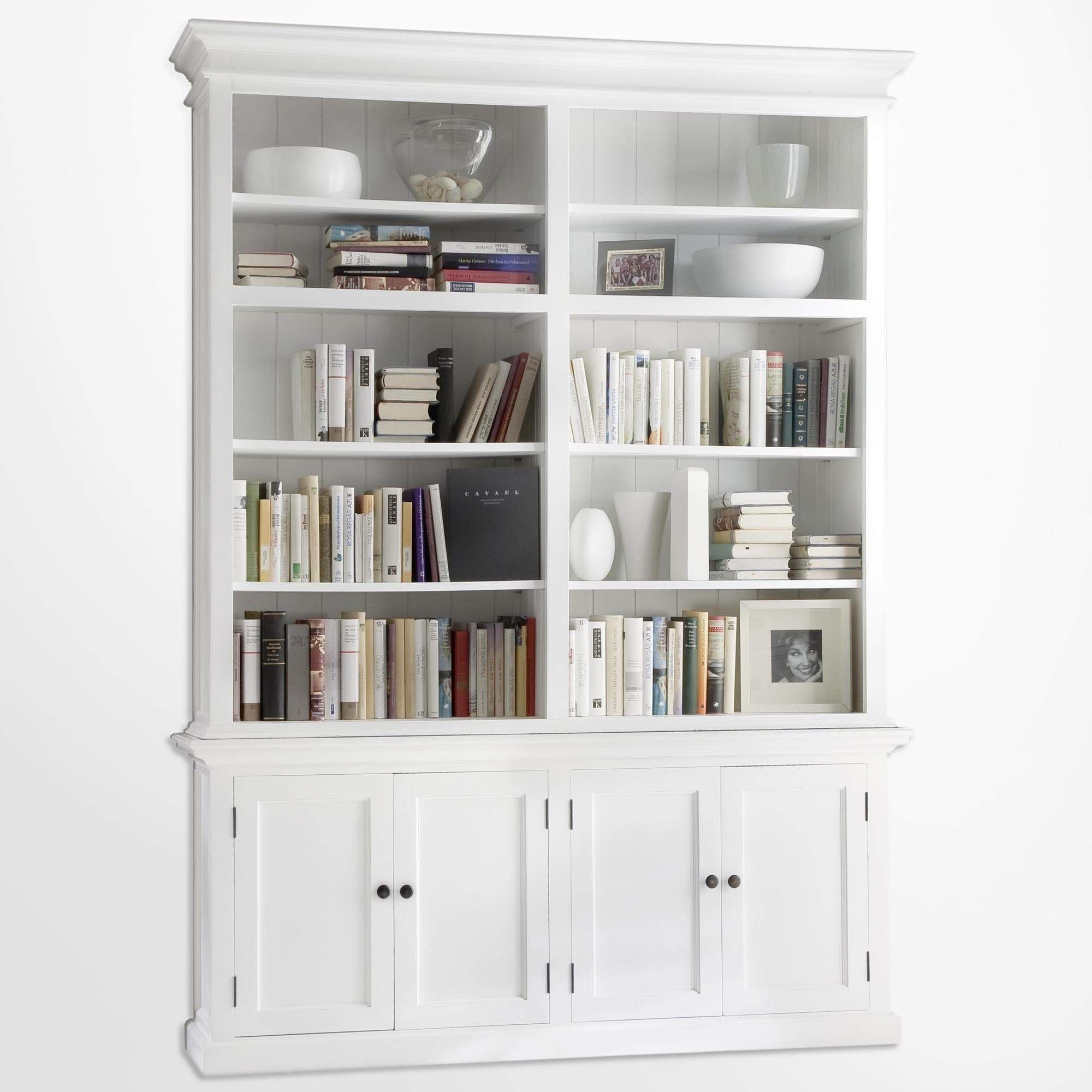 Halifax Medium Hutch Bookcase - White-Hutch Cabinet-by NovaSolo-I Wanna Go Home