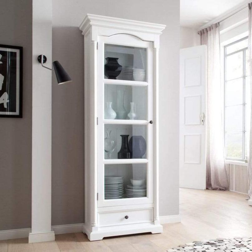 Provence Single Vitrine - White-Cabinet-Novasolo-I Wanna Go Home