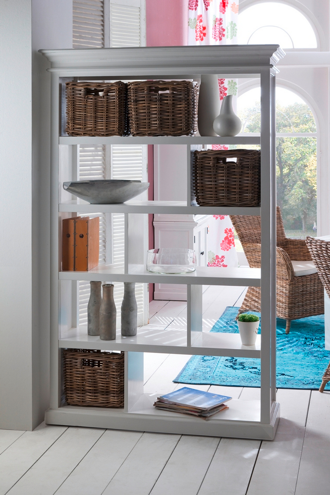 Halifax Room Divider with Basket Set_1