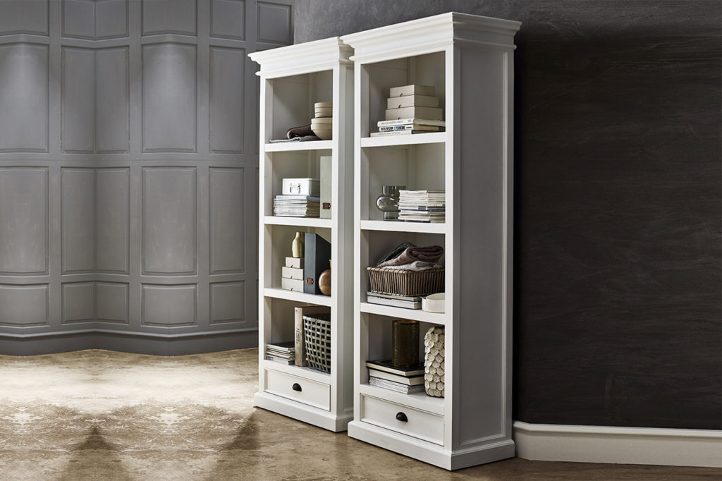 Halifax Bookcase with 1 Drawer_1