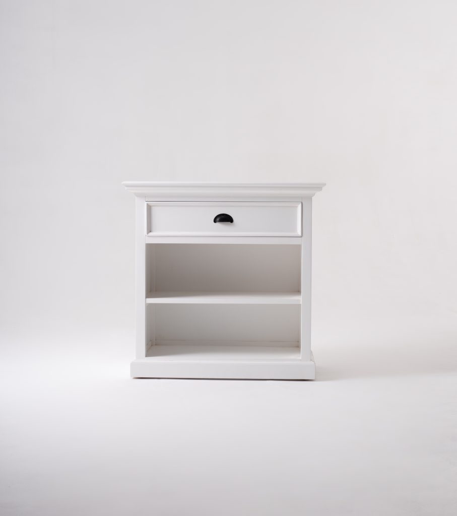 Halifax Grand Bedside Table with Shelves_1